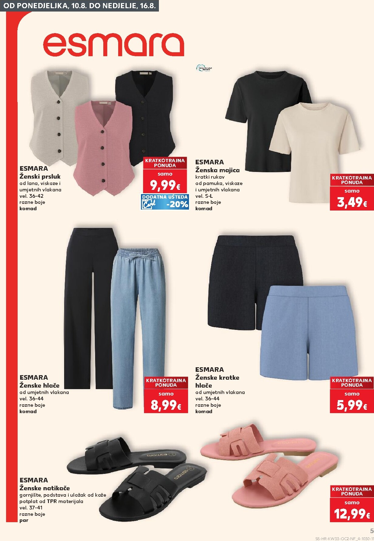 kaufland - Novi Kaufland - Neprehrambenih proizvoda katalog od srijede, 12.08.2026 do utorka, 18.08.2026 - page: 5