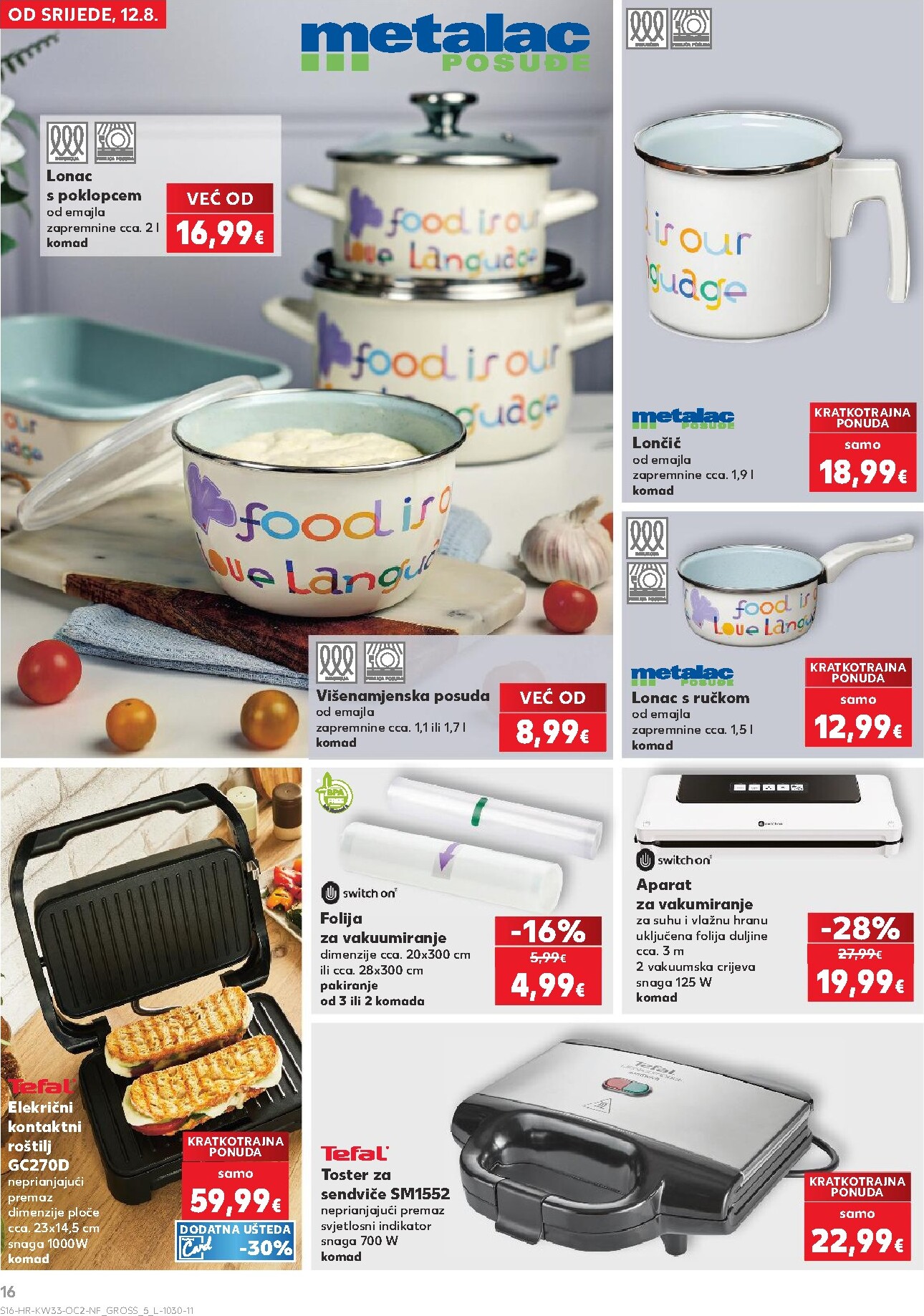 kaufland - Novi Kaufland - Neprehrambenih proizvoda katalog od srijede, 12.08.2026 do utorka, 18.08.2026 - page: 16