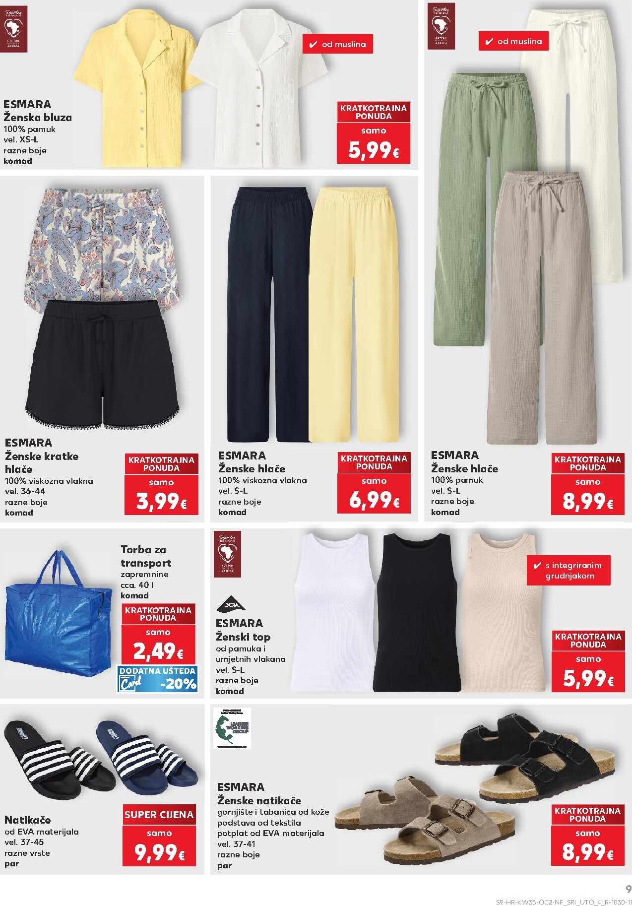 kaufland - Novi Kaufland - Neprehrambenih proizvoda katalog od srijede, 12.08.2026 do utorka, 18.08.2026 - page: 9