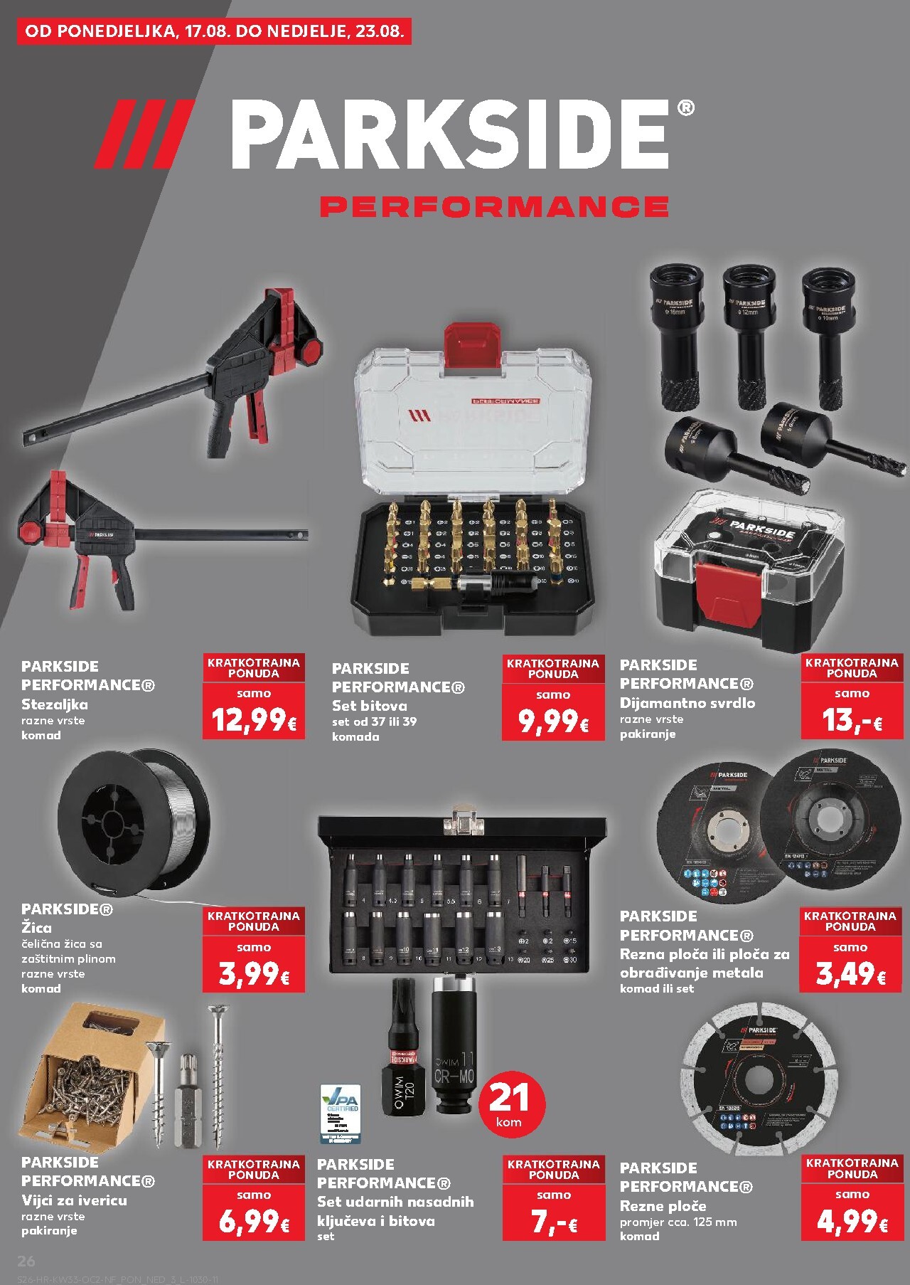 kaufland - Novi Kaufland - Neprehrambenih proizvoda katalog od srijede, 12.08.2026 do utorka, 18.08.2026 - page: 26