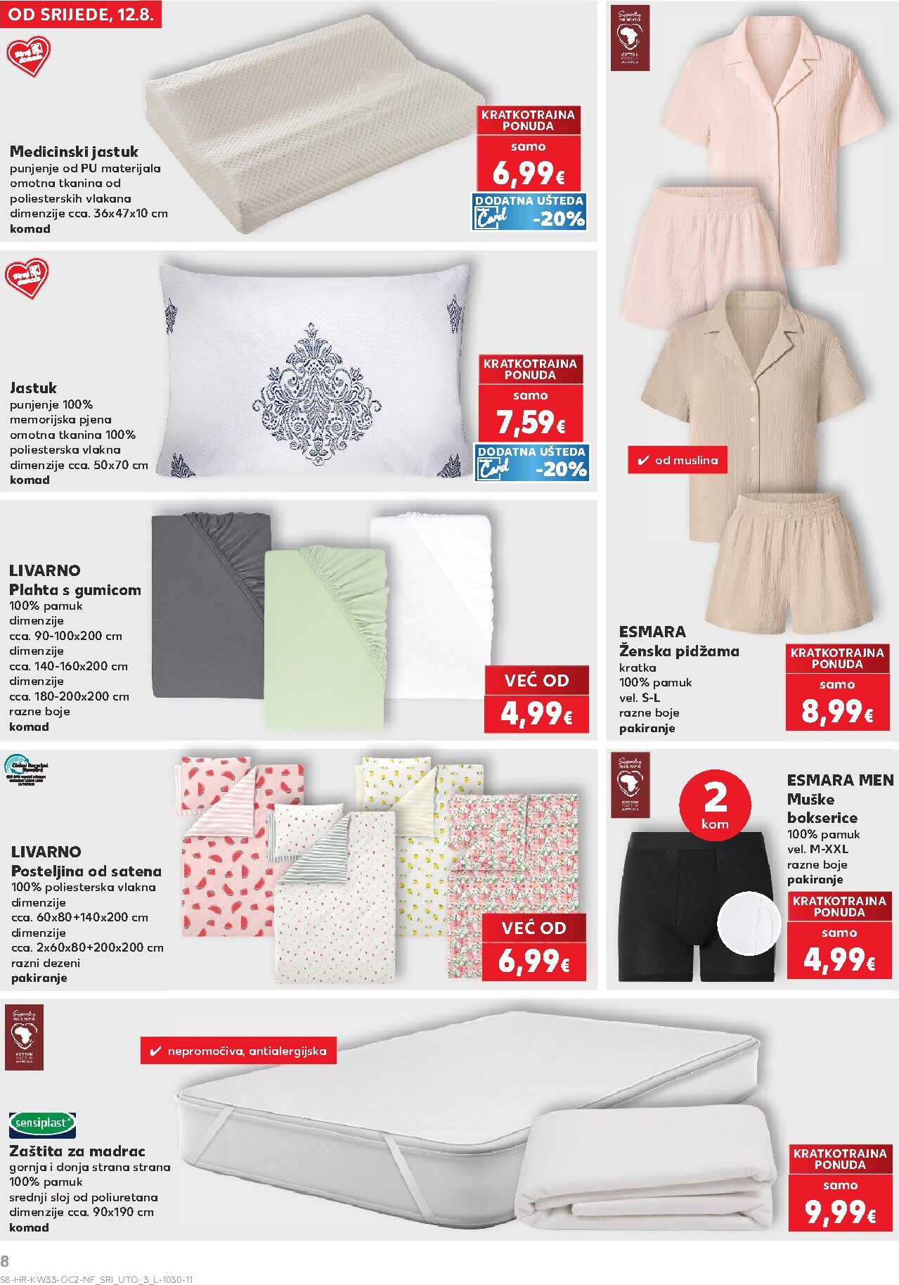 kaufland - Novi Kaufland - Neprehrambenih proizvoda katalog od srijede, 12.08.2026 do utorka, 18.08.2026 - page: 8