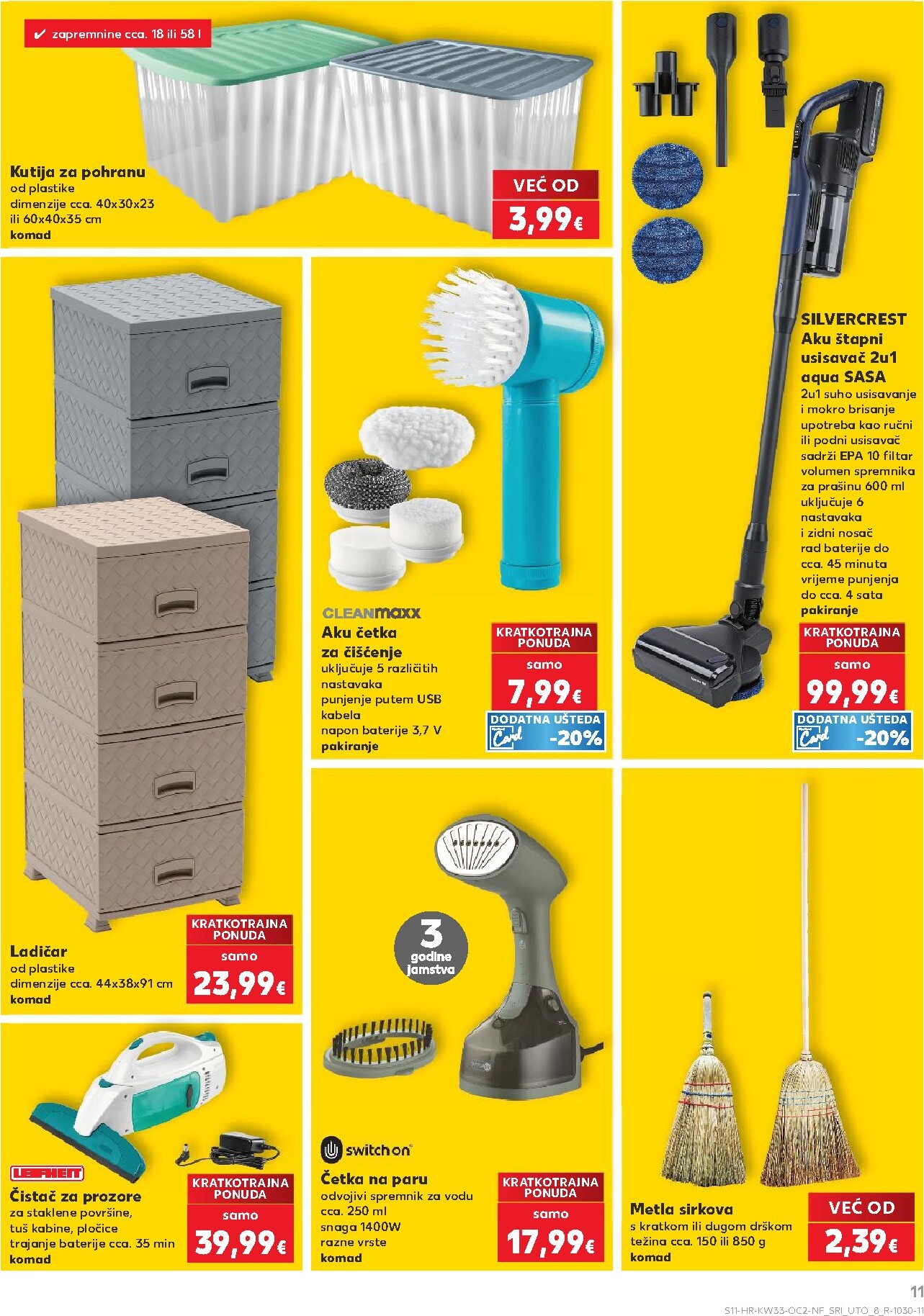 kaufland - Novi Kaufland - Neprehrambenih proizvoda katalog od srijede, 12.08.2026 do utorka, 18.08.2026 - page: 11