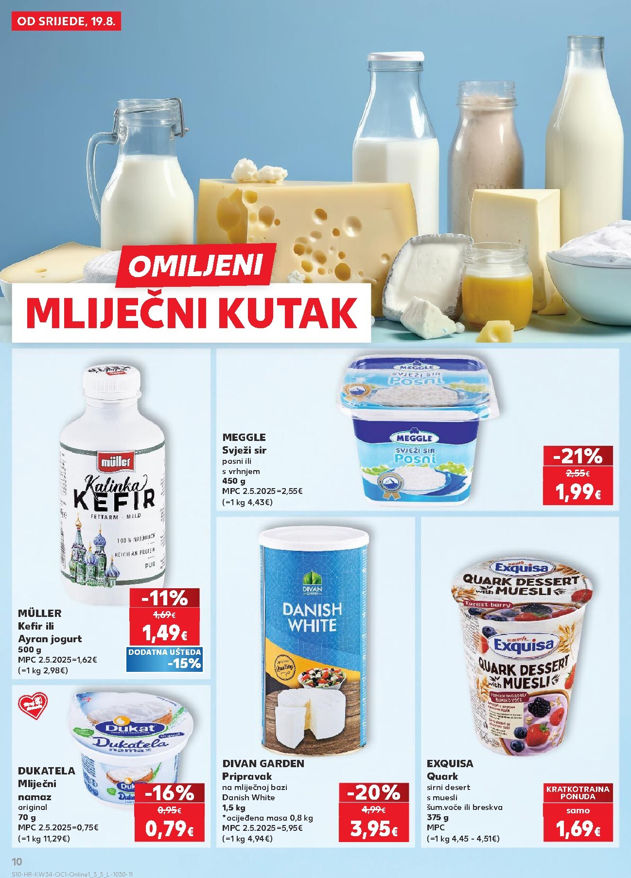 kaufland - Novi Kaufland - Iste cijene na kopnu i moru katalog od srijede, 19.08.2026 do utorka, 25.08.2026 - page: 10