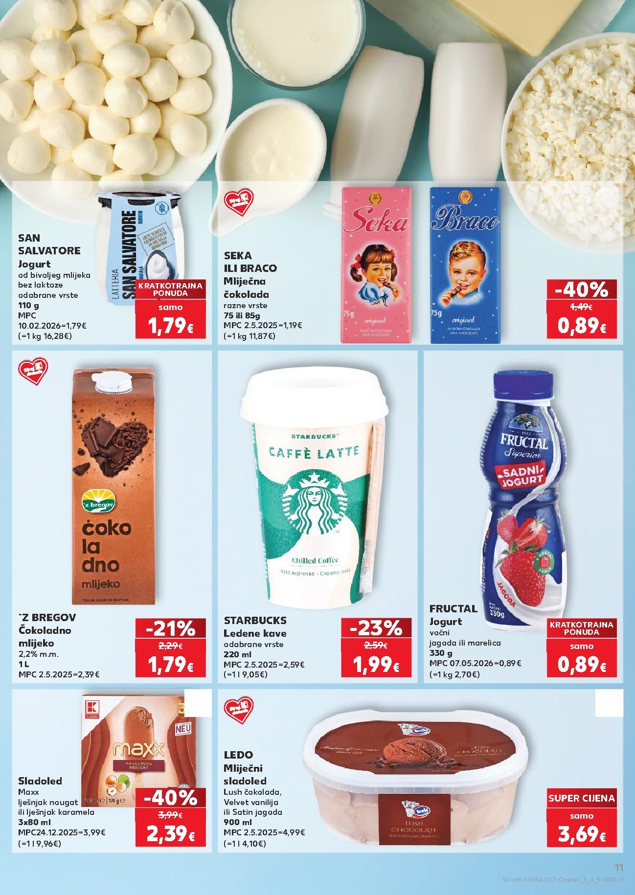 kaufland - Novi Kaufland - Iste cijene na kopnu i moru katalog od srijede, 19.08.2026 do utorka, 25.08.2026 - page: 11