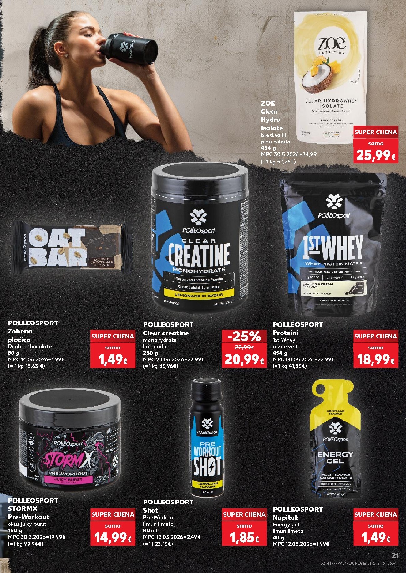 kaufland - Novi Kaufland - Iste cijene na kopnu i moru katalog od srijede, 19.08.2026 do utorka, 25.08.2026 - page: 21