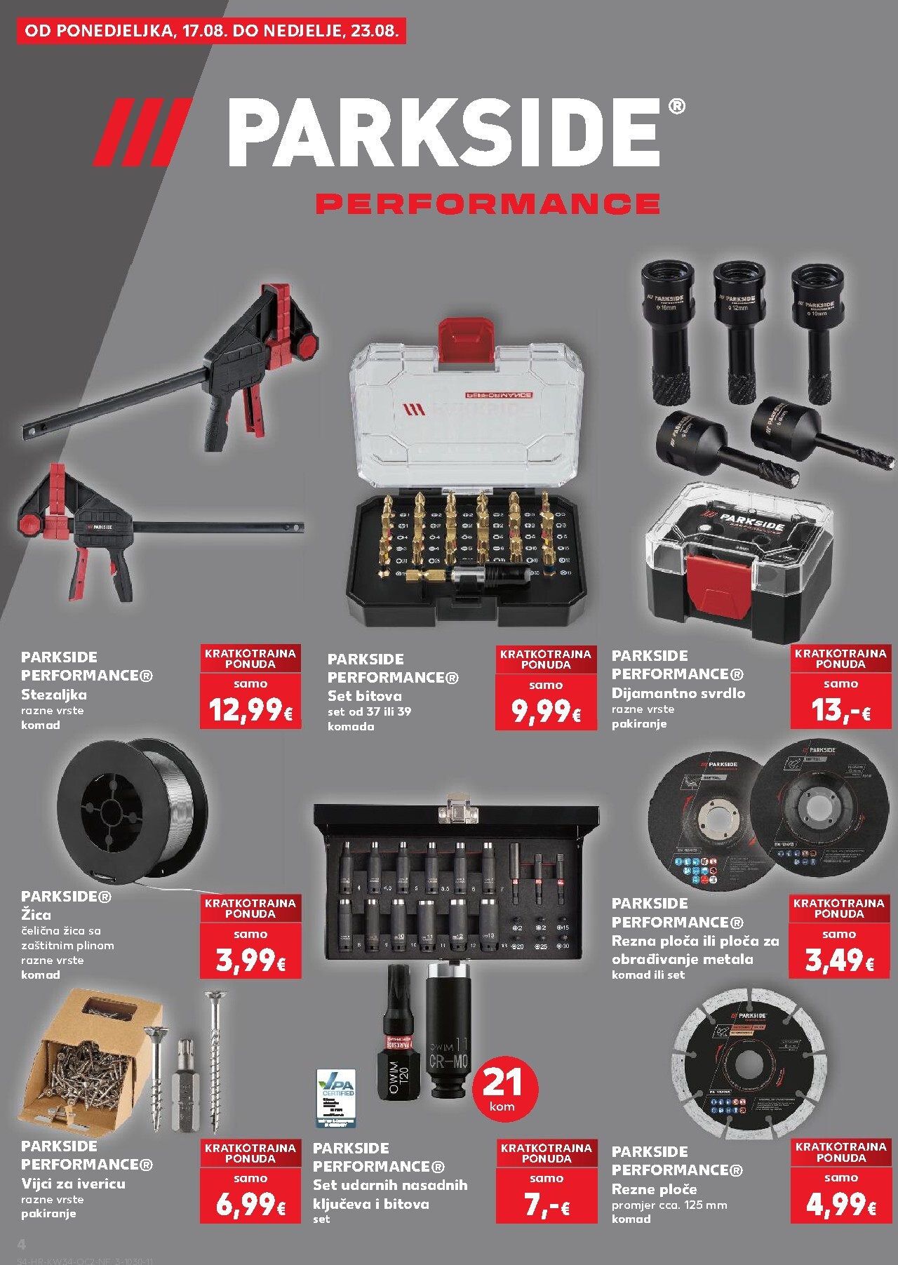 kaufland - Novi Kaufland - Neprehrambenih proizvoda katalog od srijede, 19.08.2026 do utorka, 25.08.2026 - page: 4