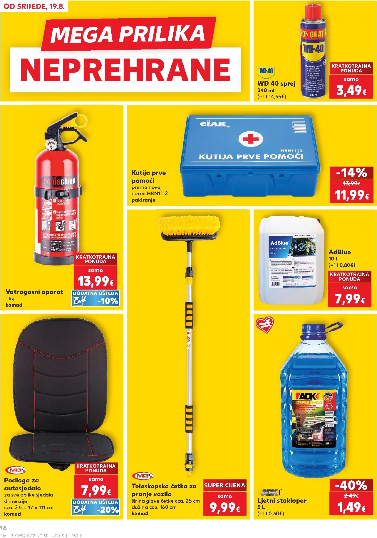 kaufland - Novi Kaufland - Neprehrambenih proizvoda katalog od srijede, 19.08.2026 do utorka, 25.08.2026 - page: 16
