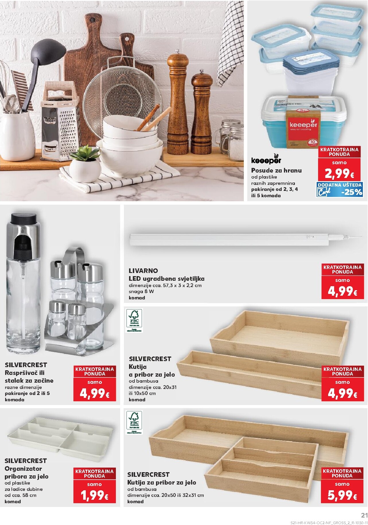 kaufland - Novi Kaufland - Neprehrambenih proizvoda katalog od srijede, 19.08.2026 do utorka, 25.08.2026 - page: 21