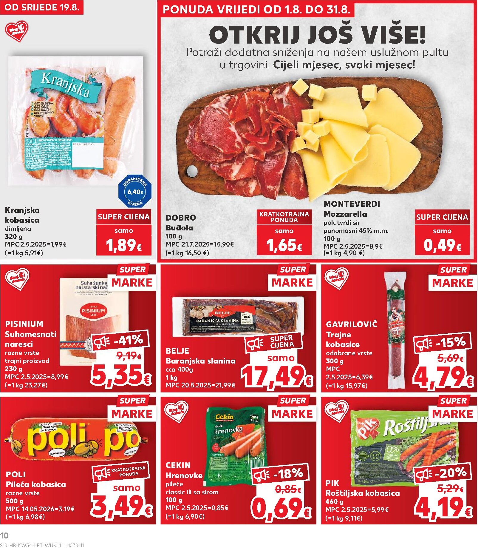 kaufland - Novi Kaufland katalog od srijede, 19.08.2026 do utorka, 25.08.2026 - page: 10
