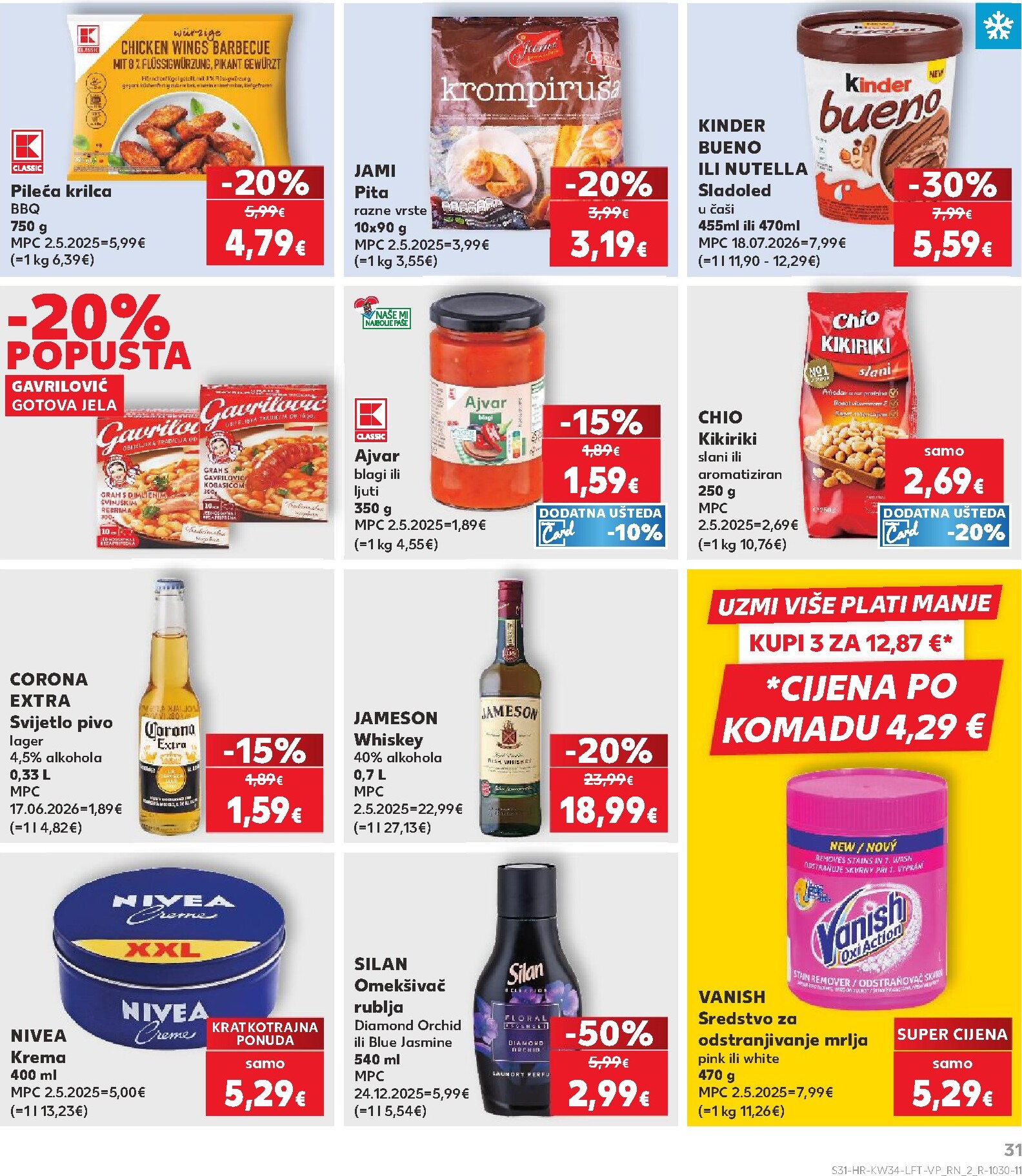 kaufland - Novi Kaufland katalog od srijede, 19.08.2026 do utorka, 25.08.2026 - page: 31