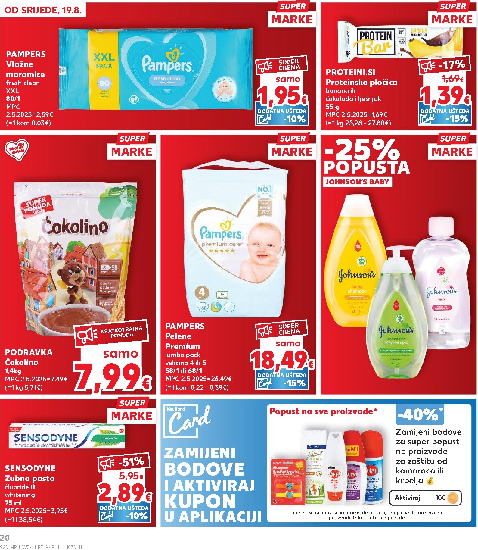 kaufland - Novi Kaufland katalog od srijede, 19.08.2026 do utorka, 25.08.2026 - page: 20