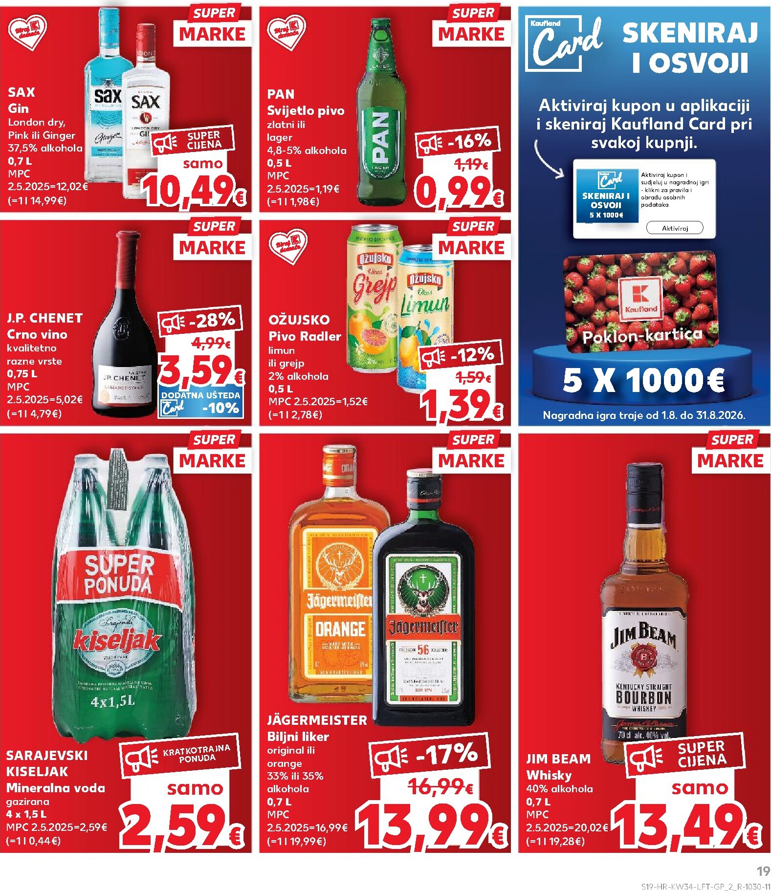 kaufland - Novi Kaufland katalog od srijede, 19.08.2026 do utorka, 25.08.2026 - page: 19