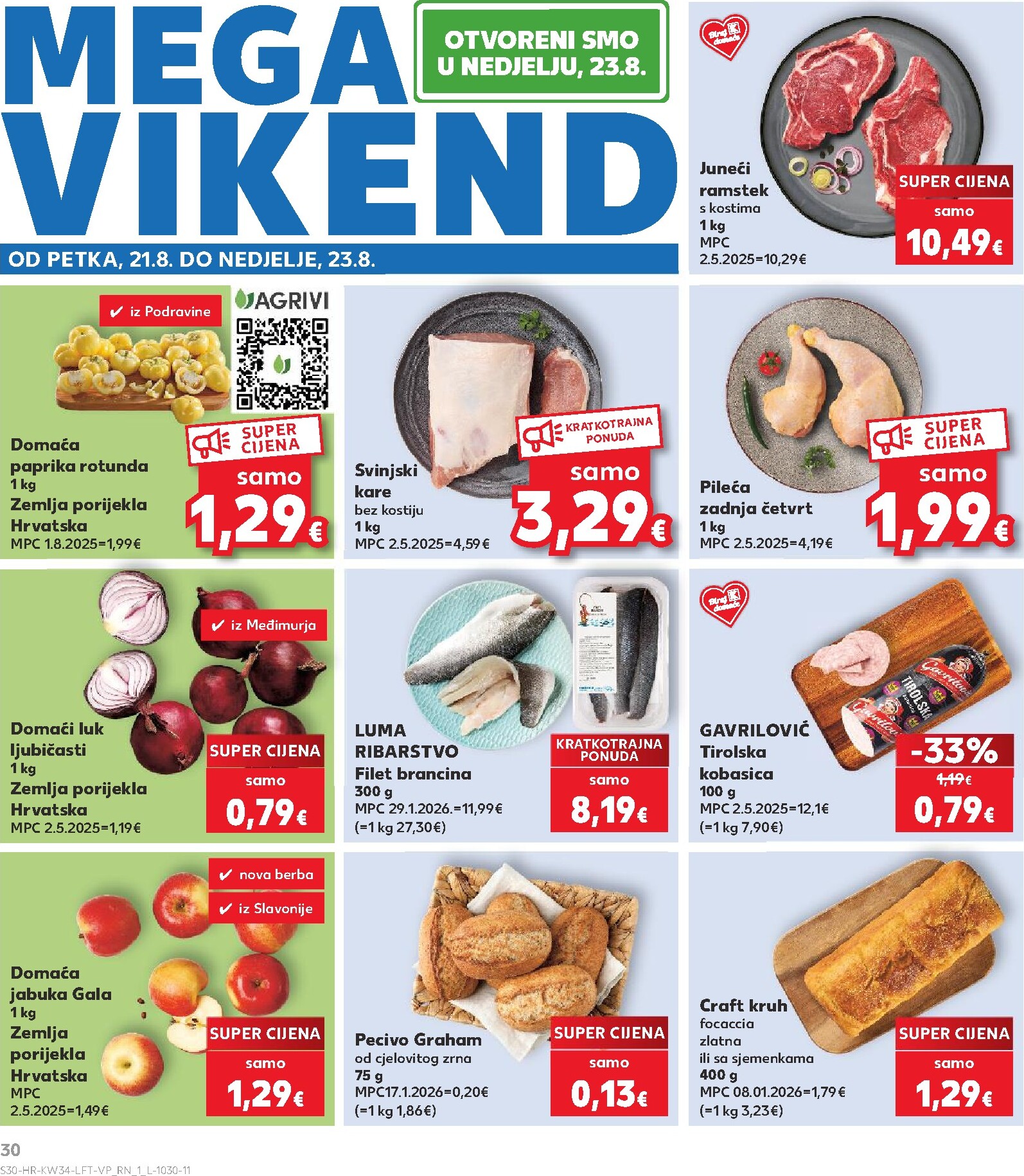 kaufland - Novi Kaufland katalog od srijede, 19.08.2026 do utorka, 25.08.2026 - page: 30