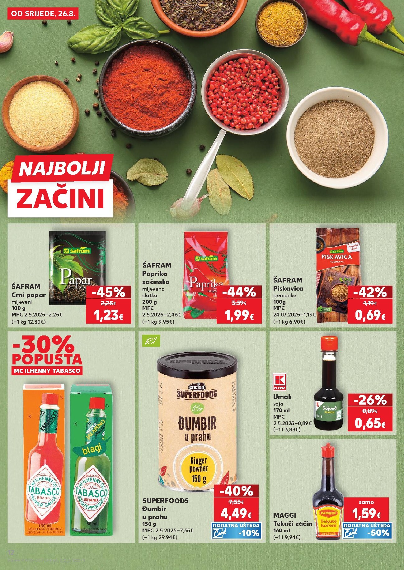 kaufland - Novi Kaufland katalog od srijede, 26.08.2026 do utorka, 01.09.2026 - page: 12