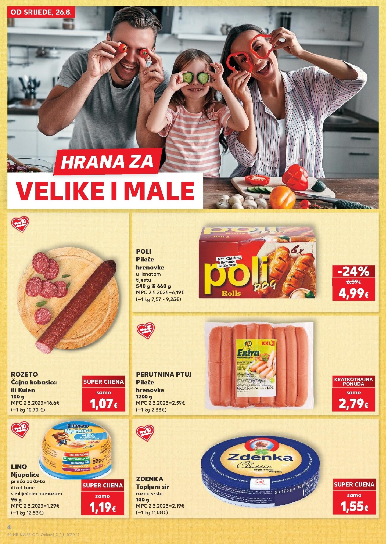 kaufland - Novi Kaufland katalog od srijede, 26.08.2026 do utorka, 01.09.2026 - page: 4