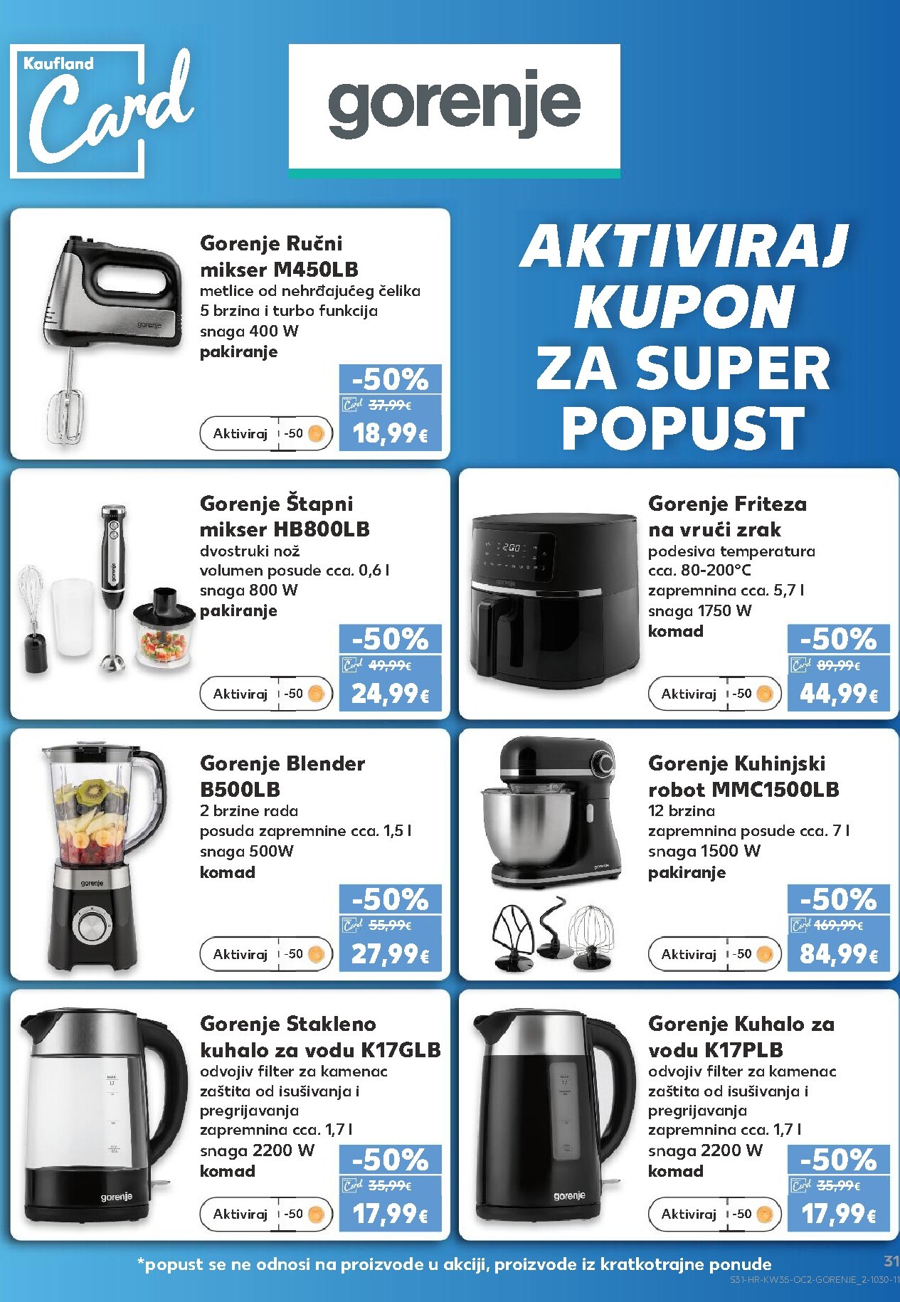 kaufland - Novi Kaufland - Neprehrambenih proizvoda katalog od srijede, 26.08.2026 do utorka, 01.09.2026 - page: 31