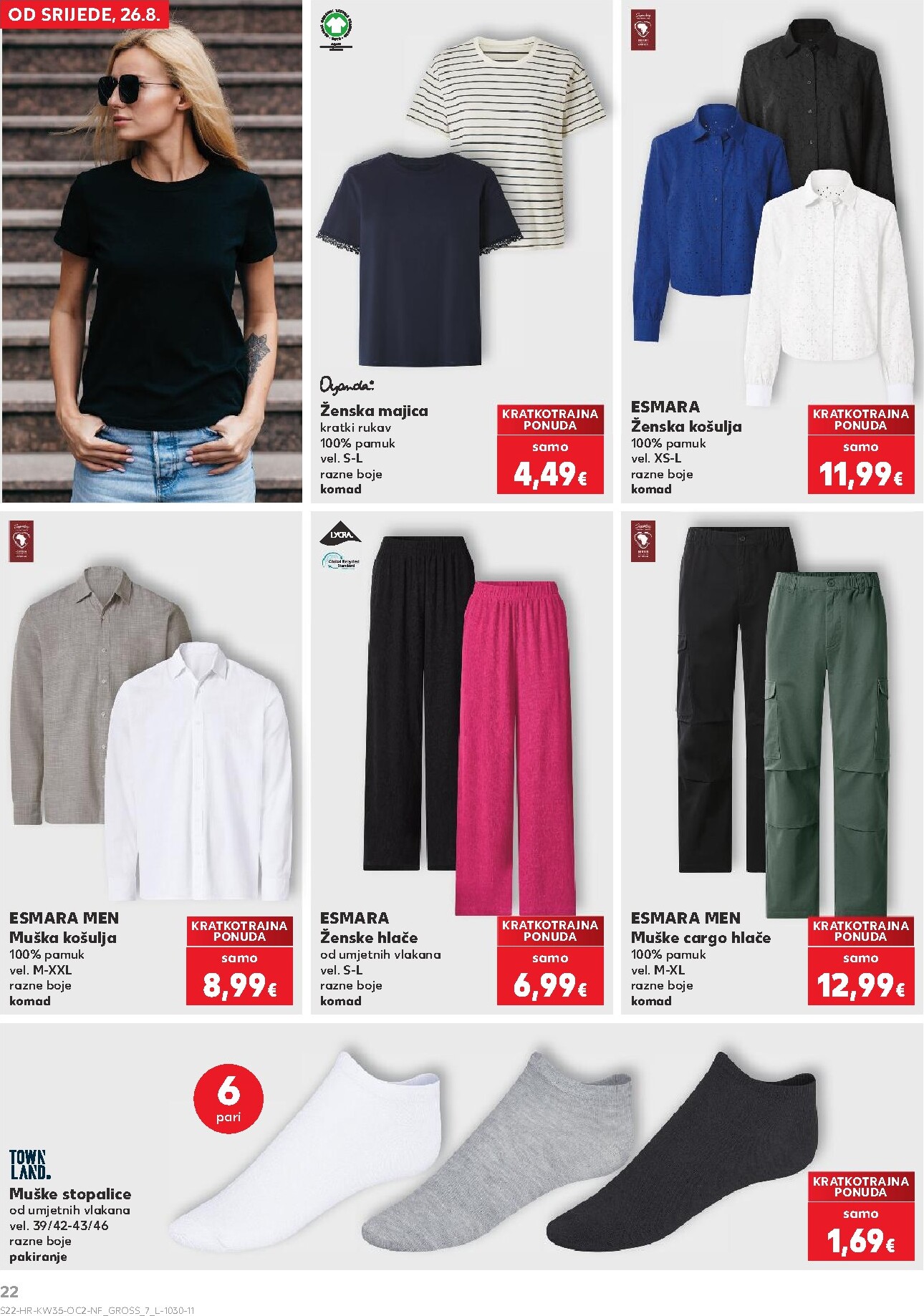 kaufland - Novi Kaufland - Neprehrambenih proizvoda katalog od srijede, 26.08.2026 do utorka, 01.09.2026 - page: 22