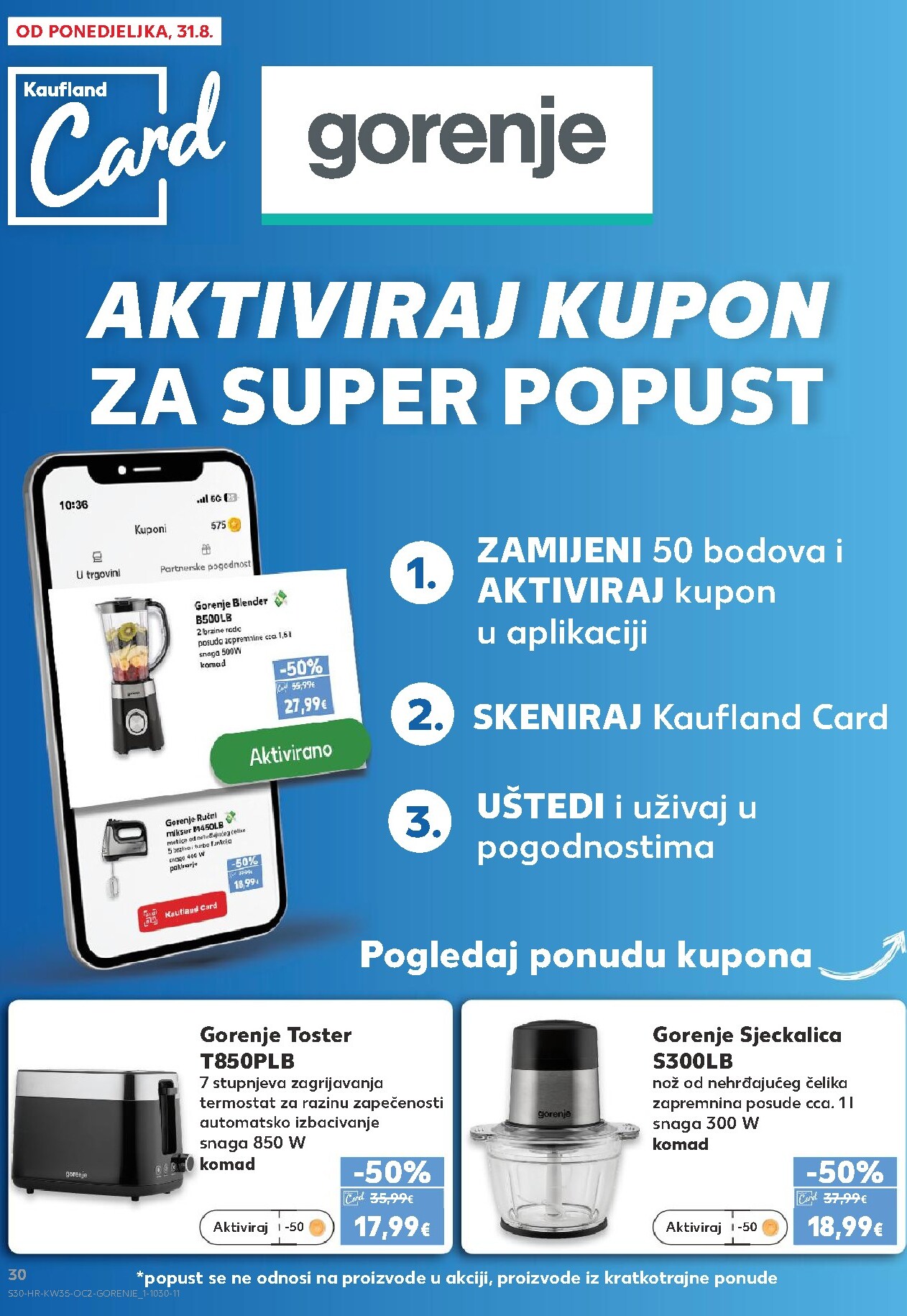 kaufland - Novi Kaufland - Neprehrambenih proizvoda katalog od srijede, 26.08.2026 do utorka, 01.09.2026 - page: 30