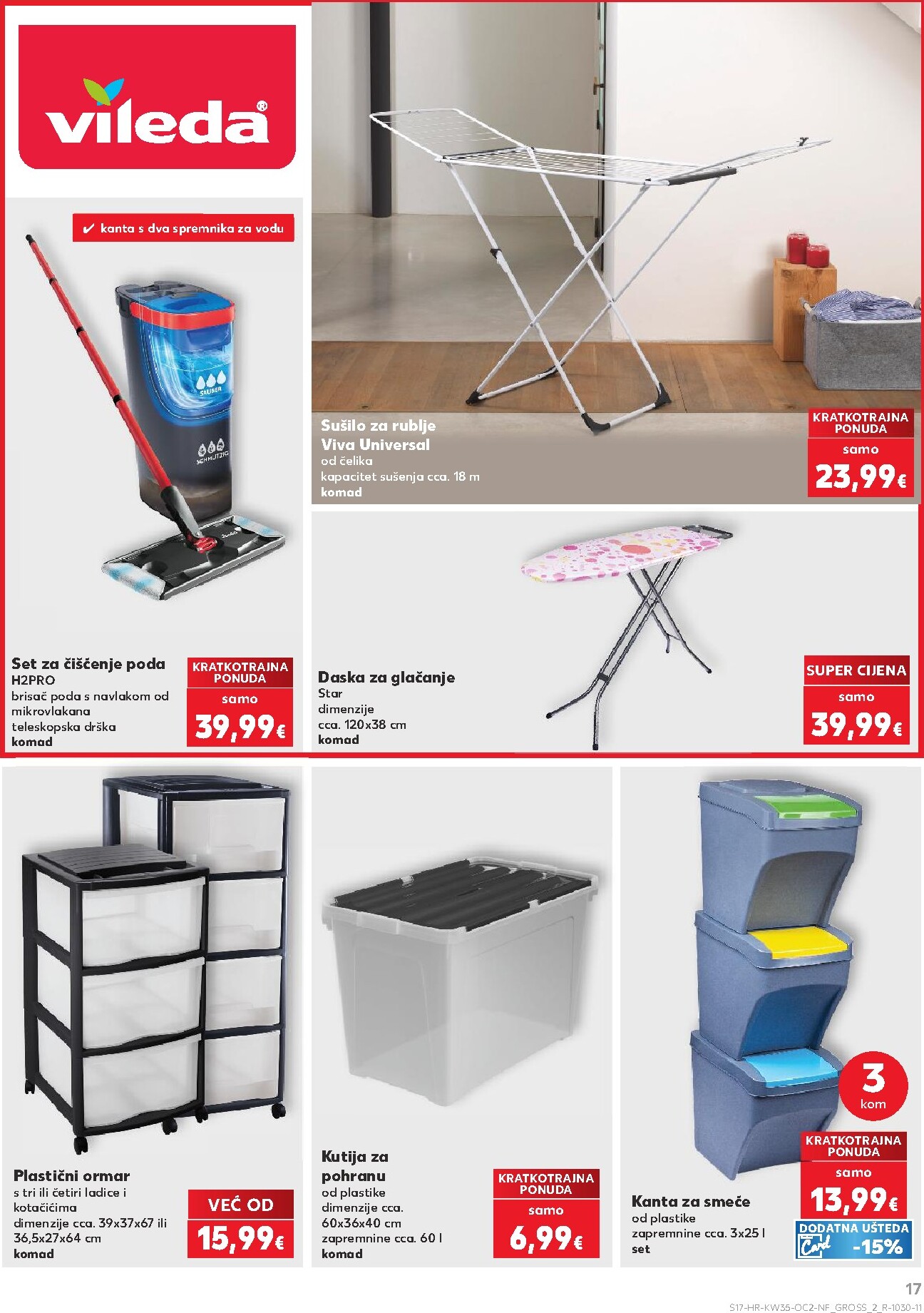 kaufland - Novi Kaufland - Neprehrambenih proizvoda katalog od srijede, 26.08.2026 do utorka, 01.09.2026 - page: 17