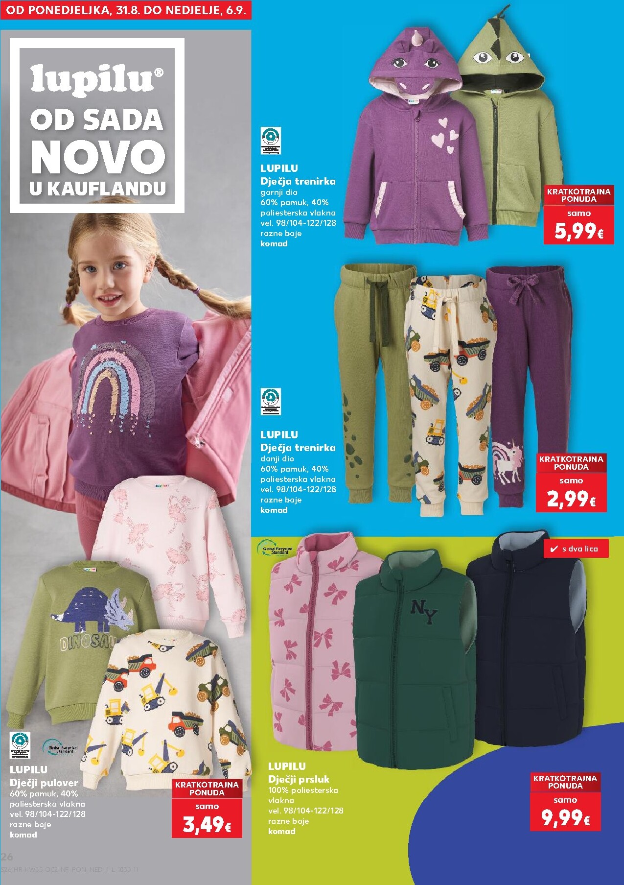 kaufland - Novi Kaufland - Neprehrambenih proizvoda katalog od srijede, 26.08.2026 do utorka, 01.09.2026 - page: 26