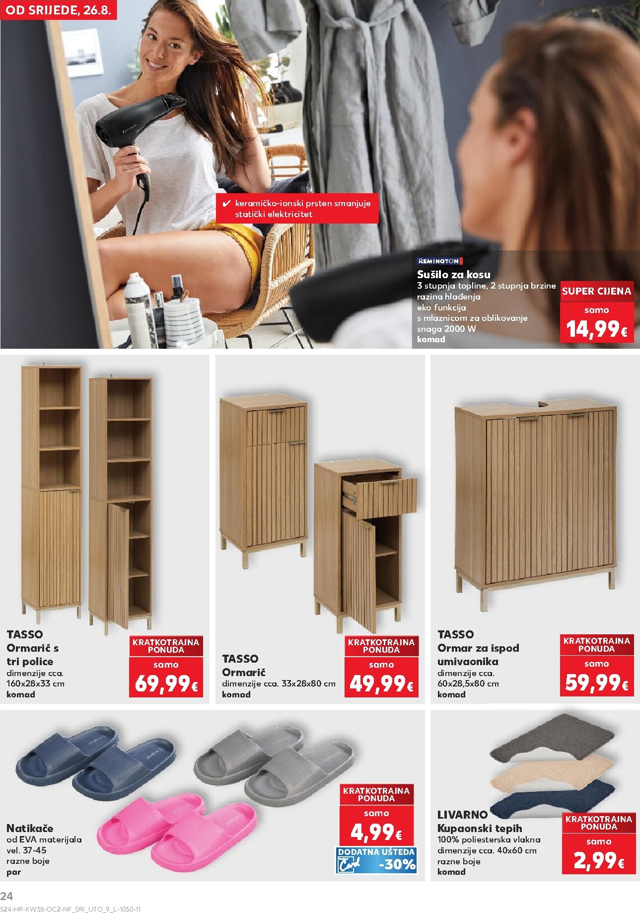 kaufland - Novi Kaufland - Neprehrambenih proizvoda katalog od srijede, 26.08.2026 do utorka, 01.09.2026 - page: 24