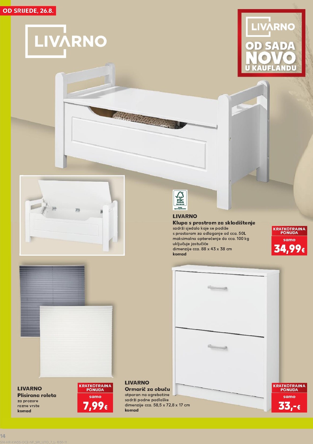 kaufland - Novi Kaufland - Neprehrambenih proizvoda katalog od srijede, 26.08.2026 do utorka, 01.09.2026 - page: 14