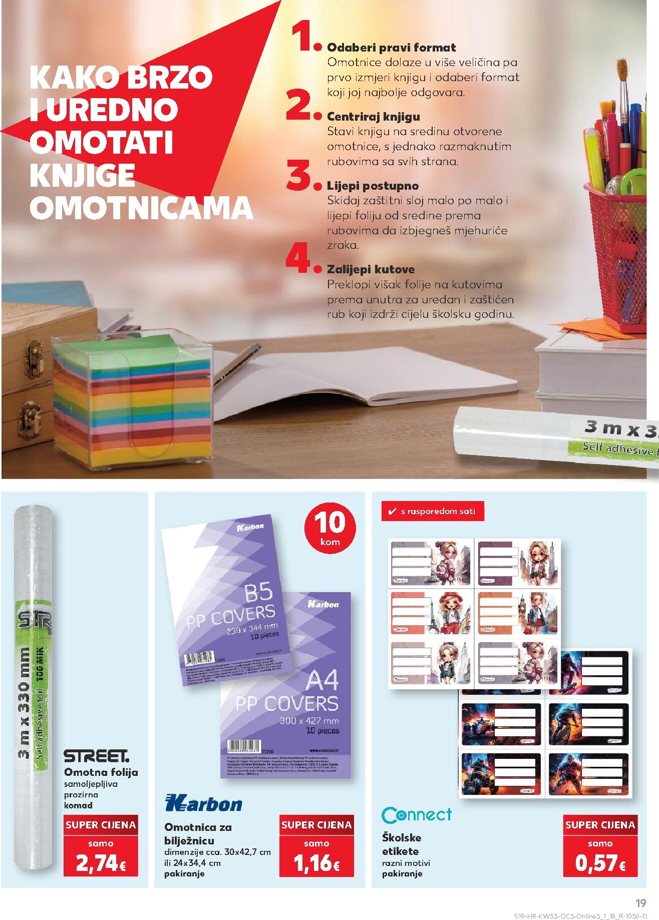 kaufland - Aktualni katalog Kaufland - Počinje škola od ponedjeljka, 10.08.2026 do nedjelje, 13.09.2026 - page: 19