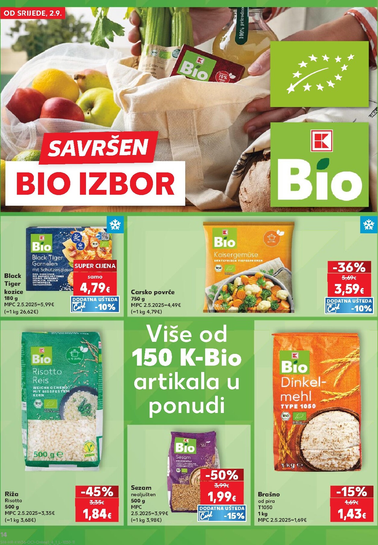 kaufland - Novi Kaufland - Ti si naš broj 1 katalog od srijede, 02.09.2026 do utorka, 08.09.2026 - page: 14