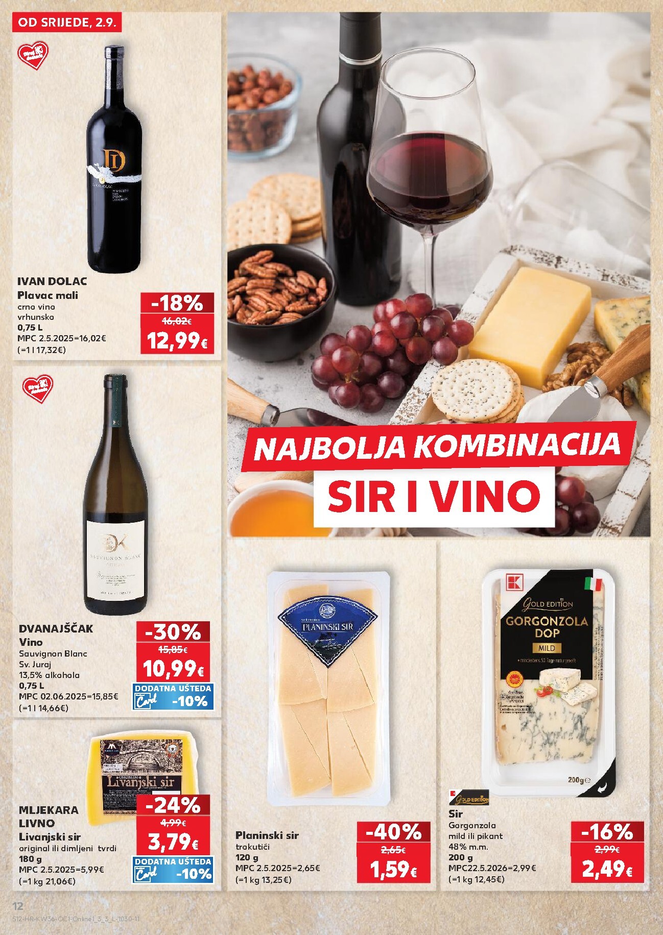 kaufland - Novi Kaufland - Ti si naš broj 1 katalog od srijede, 02.09.2026 do utorka, 08.09.2026 - page: 12