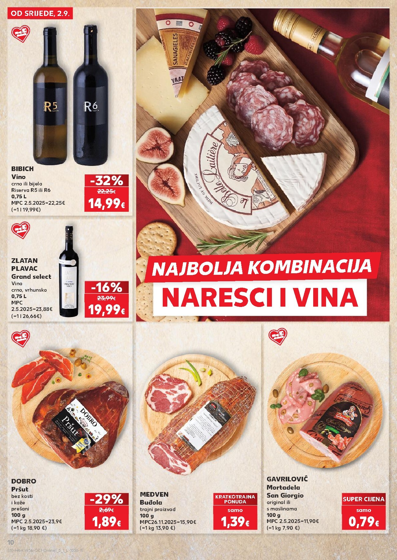 kaufland - Novi Kaufland - Ti si naš broj 1 katalog od srijede, 02.09.2026 do utorka, 08.09.2026 - page: 10