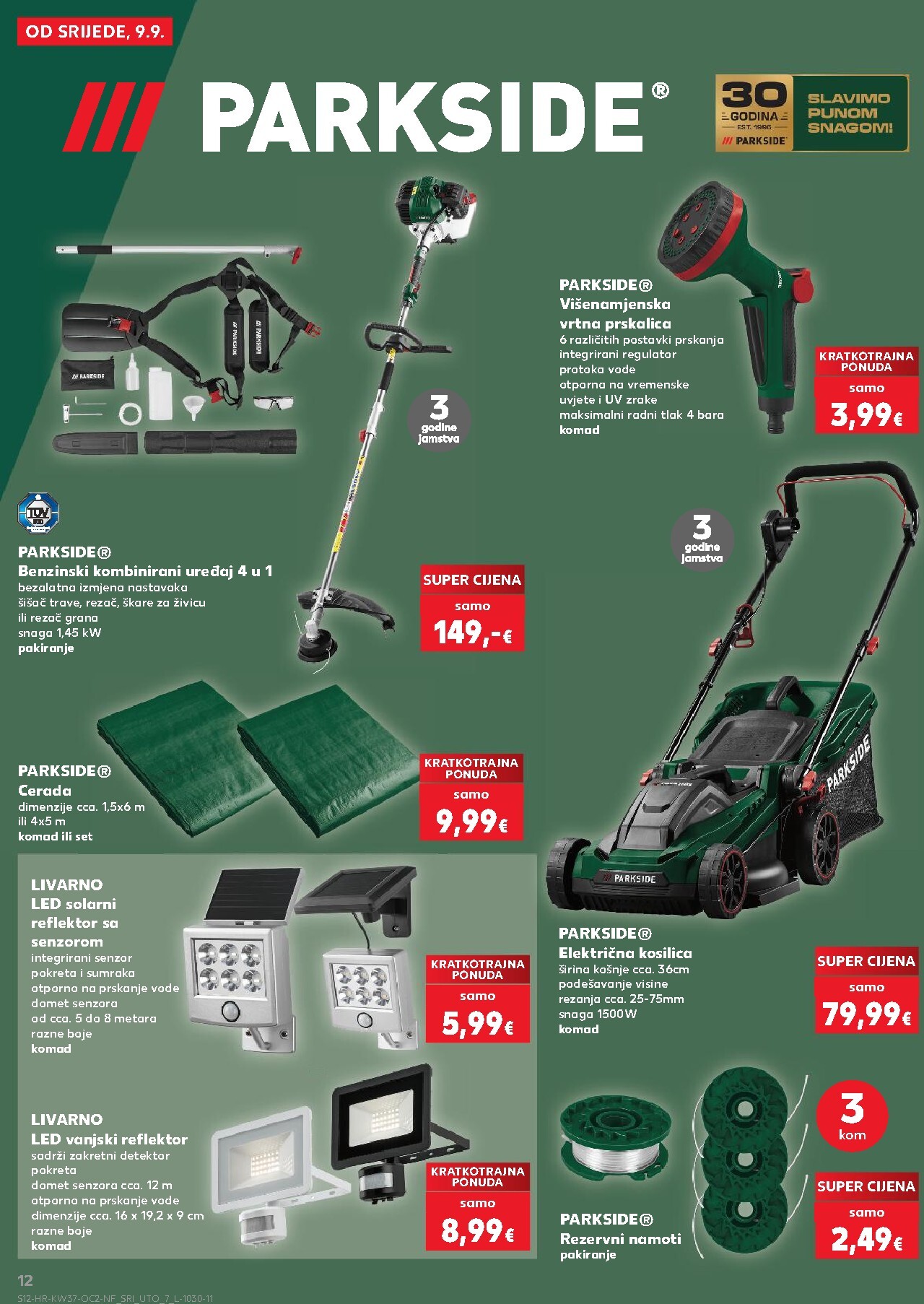 kaufland - Novi Kaufland - Neprehrambenih proizvoda katalog od srijede, 09.09.2026 do utorka, 15.09.2026 - page: 12