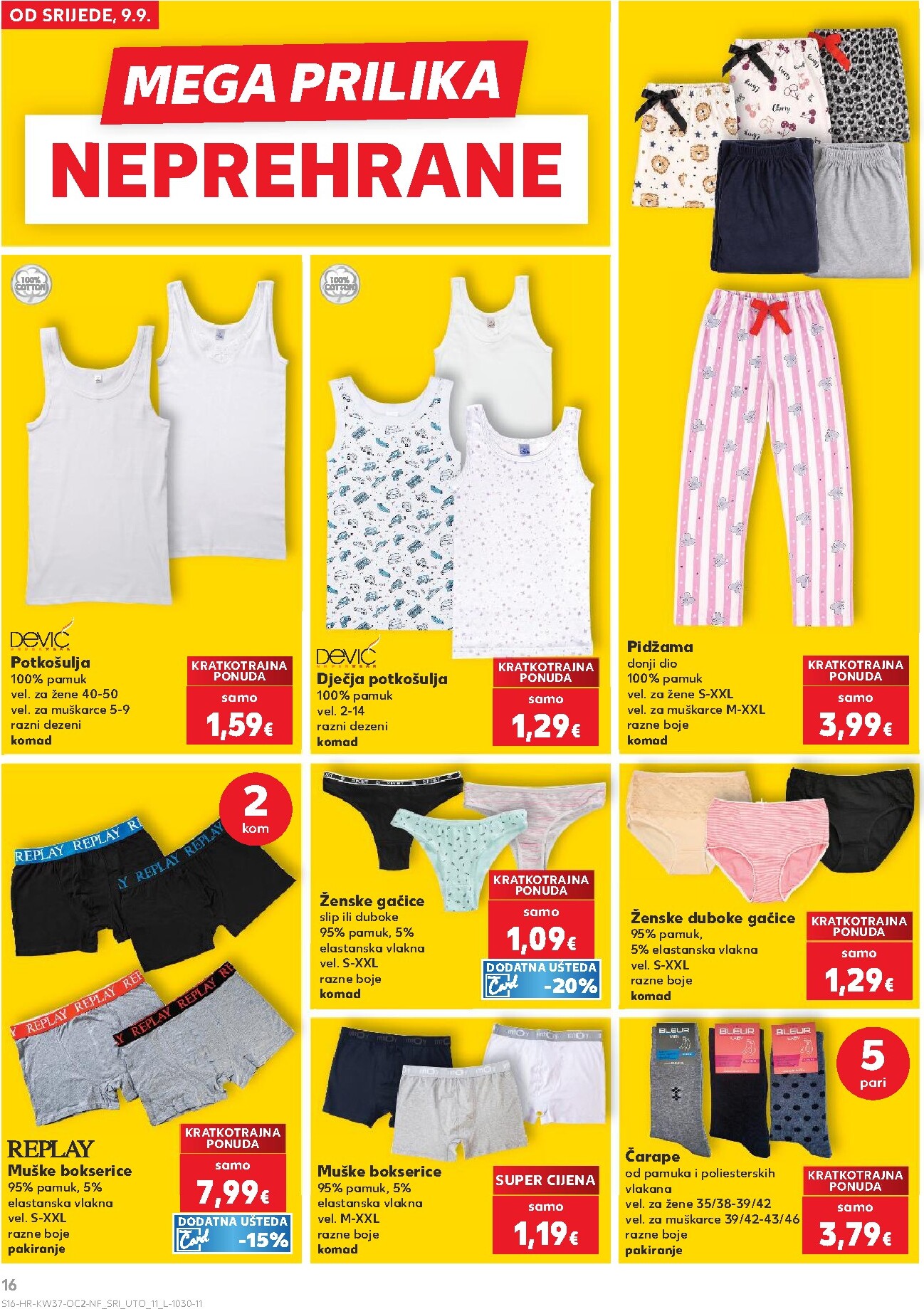 kaufland - Novi Kaufland - Neprehrambenih proizvoda katalog od srijede, 09.09.2026 do utorka, 15.09.2026 - page: 16