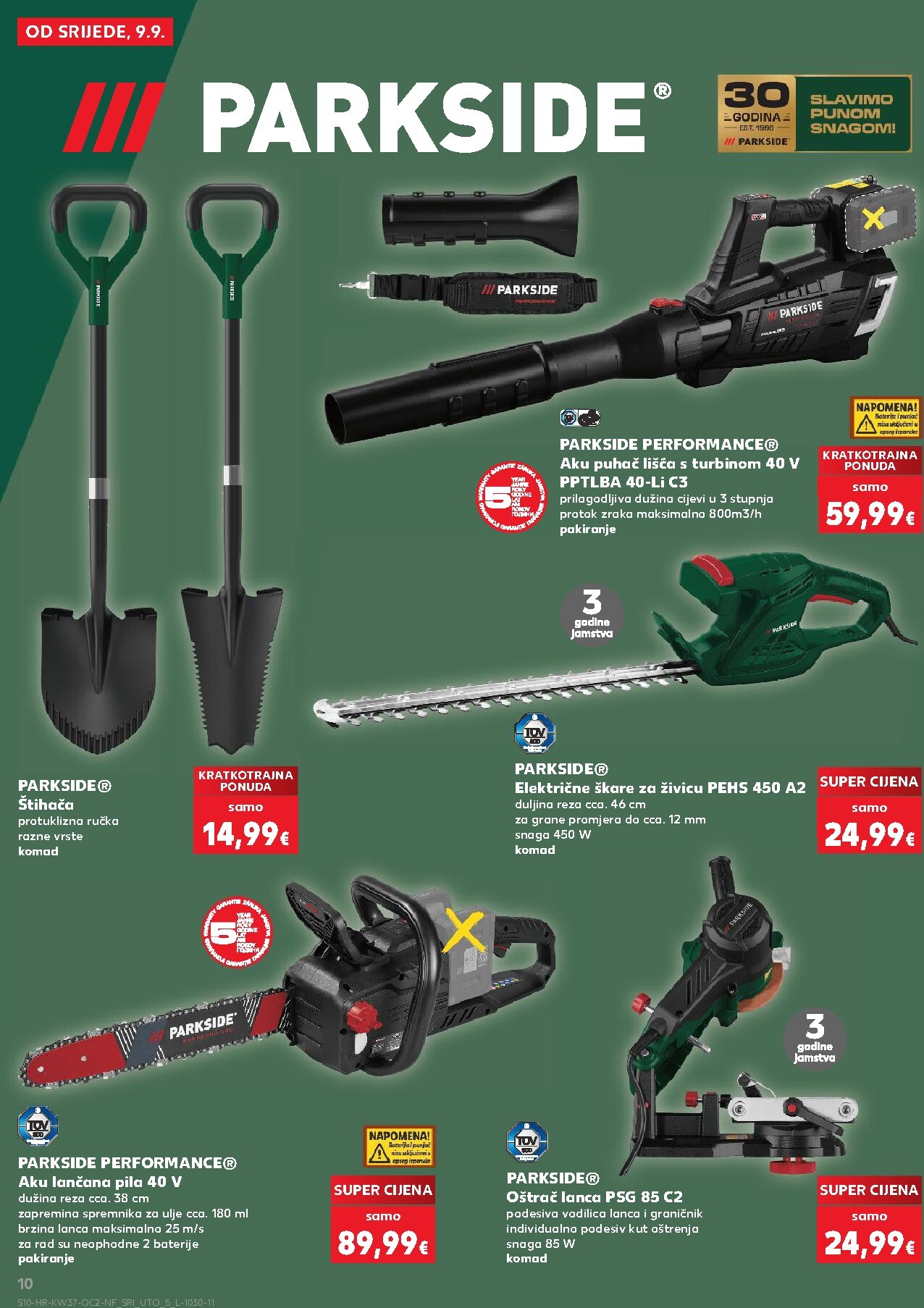 kaufland - Novi Kaufland - Neprehrambenih proizvoda katalog od srijede, 09.09.2026 do utorka, 15.09.2026 - page: 10