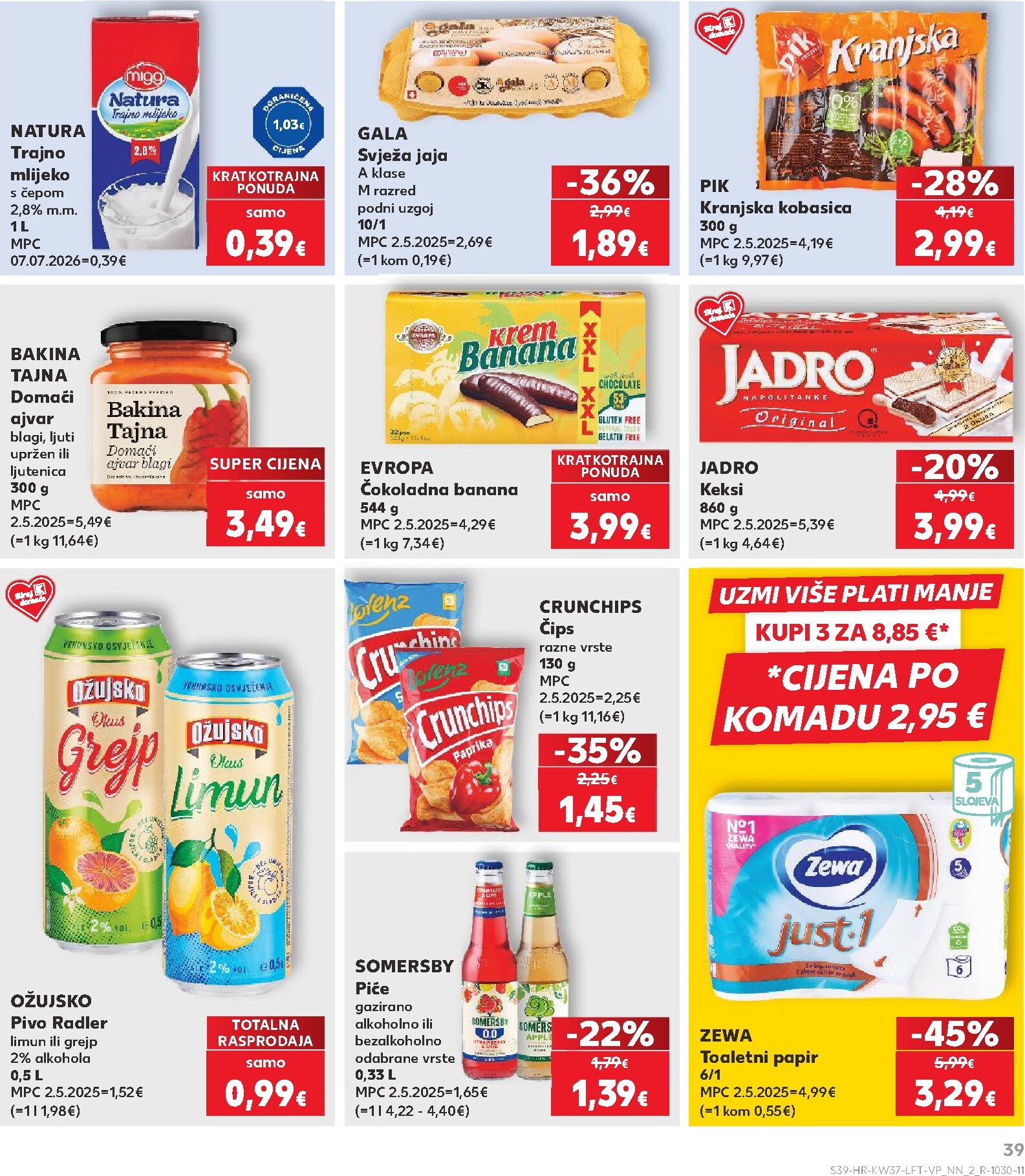 kaufland - Novi Kaufland katalog od srijede, 09.09.2026 do utorka, 15.09.2026 - page: 39