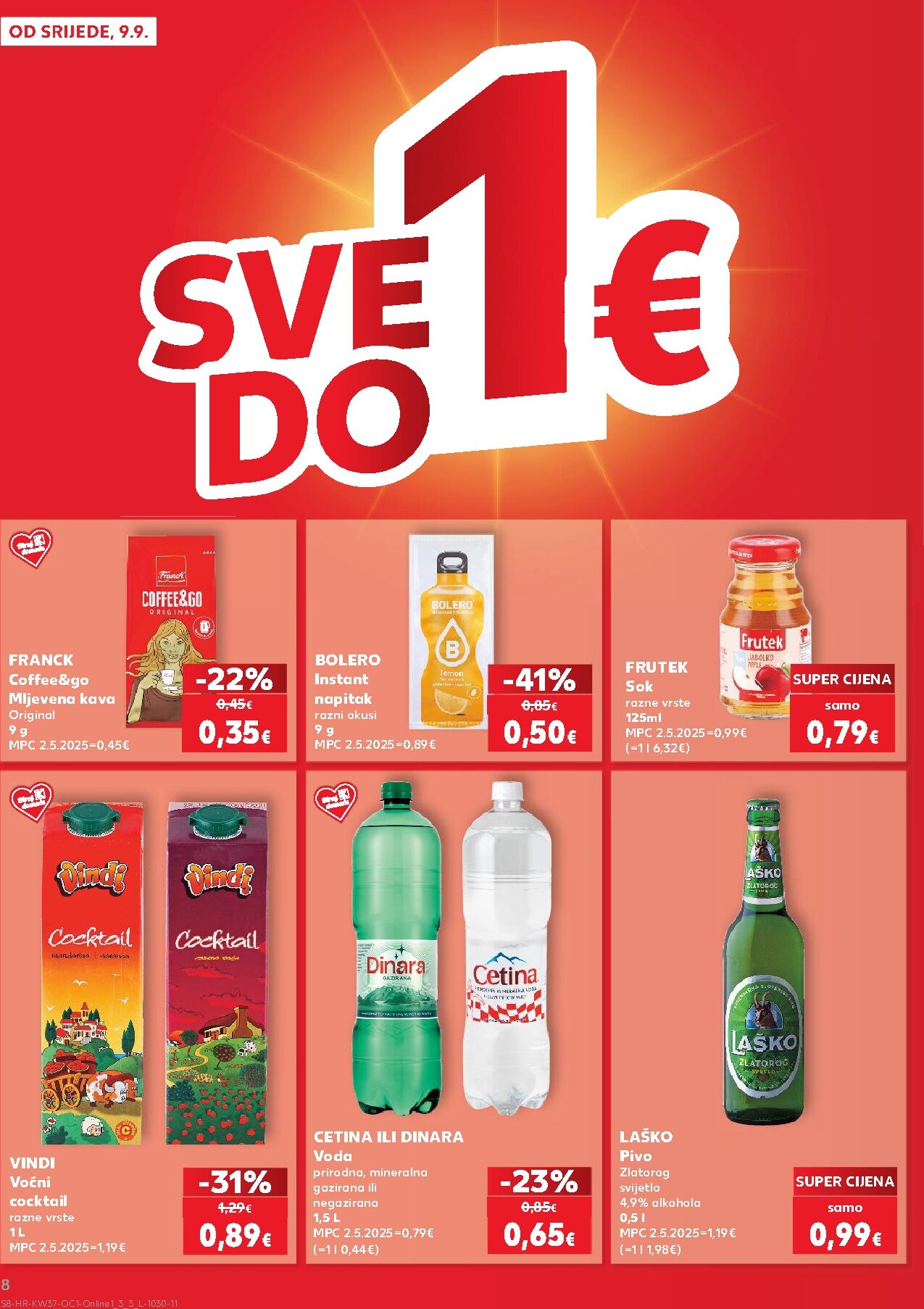 kaufland - Novi Kaufland - Ti si naš broj 1 katalog od srijede, 09.09.2026 do utorka, 15.09.2026 - page: 8