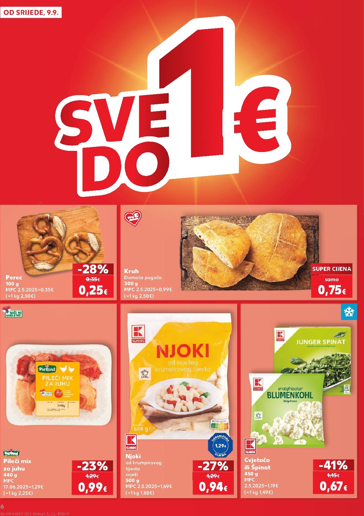 kaufland - Novi Kaufland - Ti si naš broj 1 katalog od srijede, 09.09.2026 do utorka, 15.09.2026 - page: 6