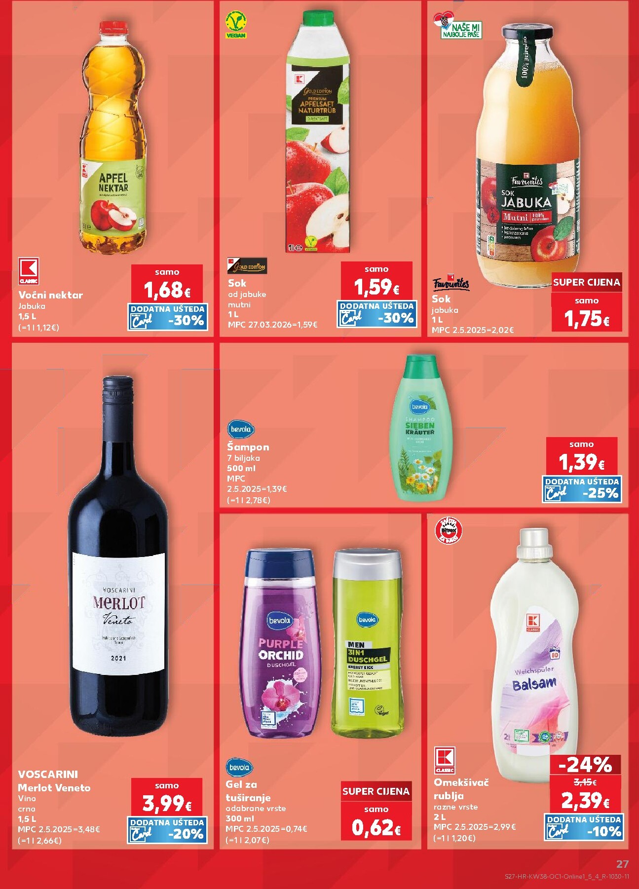 kaufland - Novi Kaufland katalog od srijede, 16.09.2026 do utorka, 22.09.2026 - page: 27