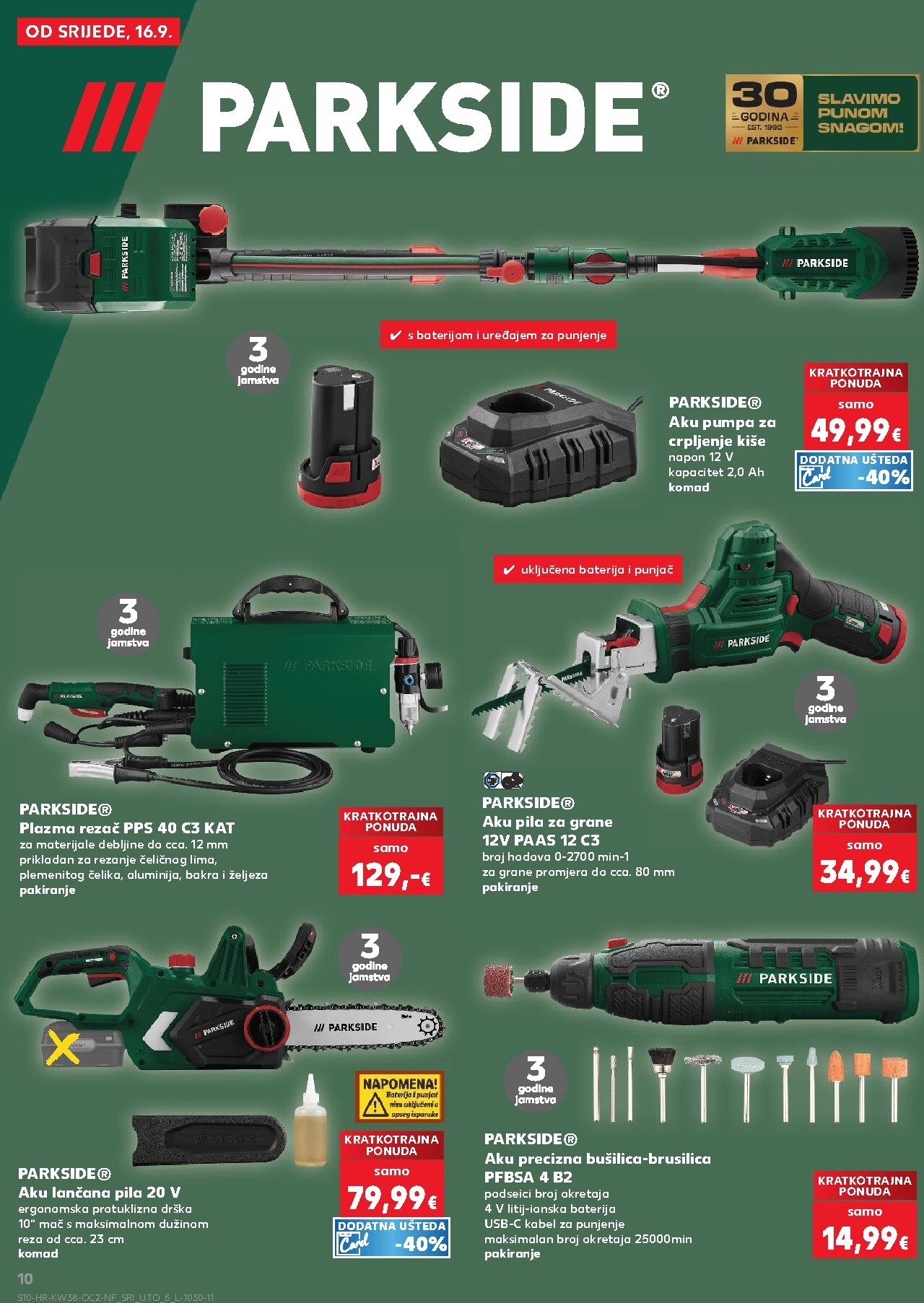 kaufland - Novi Kaufland - Neprehrambenih proizvoda katalog od srijede, 16.09.2026 do utorka, 22.09.2026 - page: 10