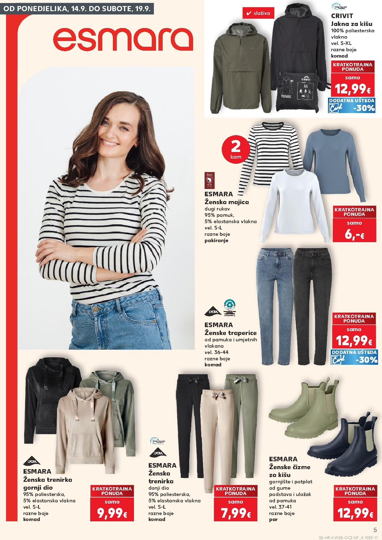 kaufland - Novi Kaufland - Neprehrambenih proizvoda katalog od srijede, 16.09.2026 do utorka, 22.09.2026 - page: 5