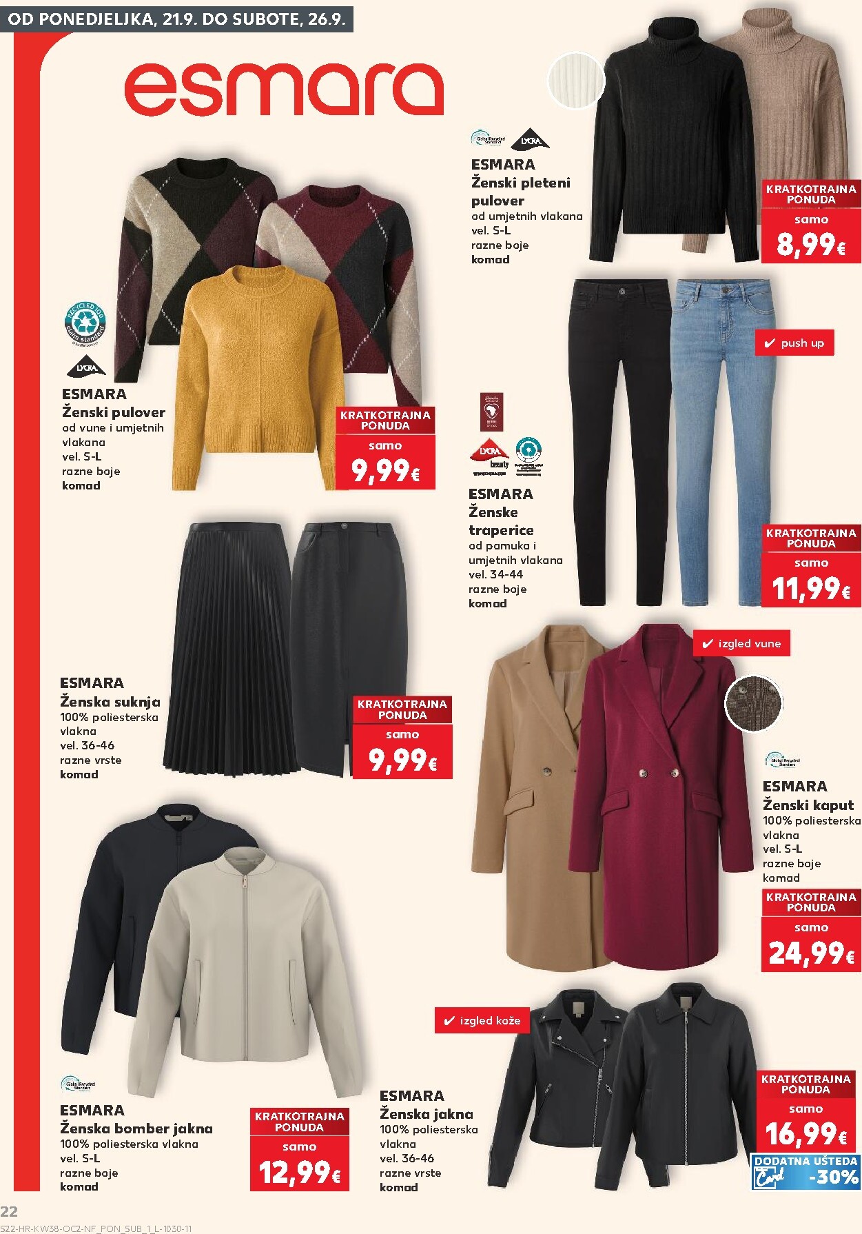 kaufland - Novi Kaufland - Neprehrambenih proizvoda katalog od srijede, 16.09.2026 do utorka, 22.09.2026 - page: 22