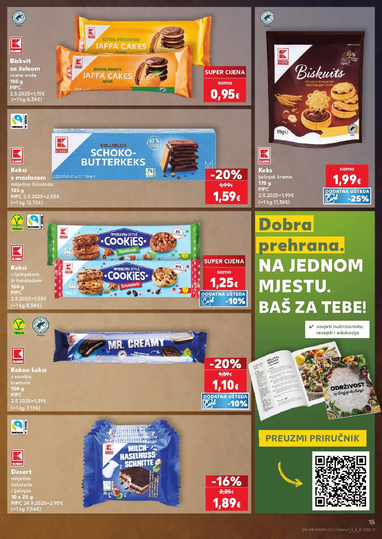 kaufland - Novi Kaufland - Ti si naš broj 1 katalog od srijede, 23.09.2026 do utorka, 29.09.2026 - page: 15