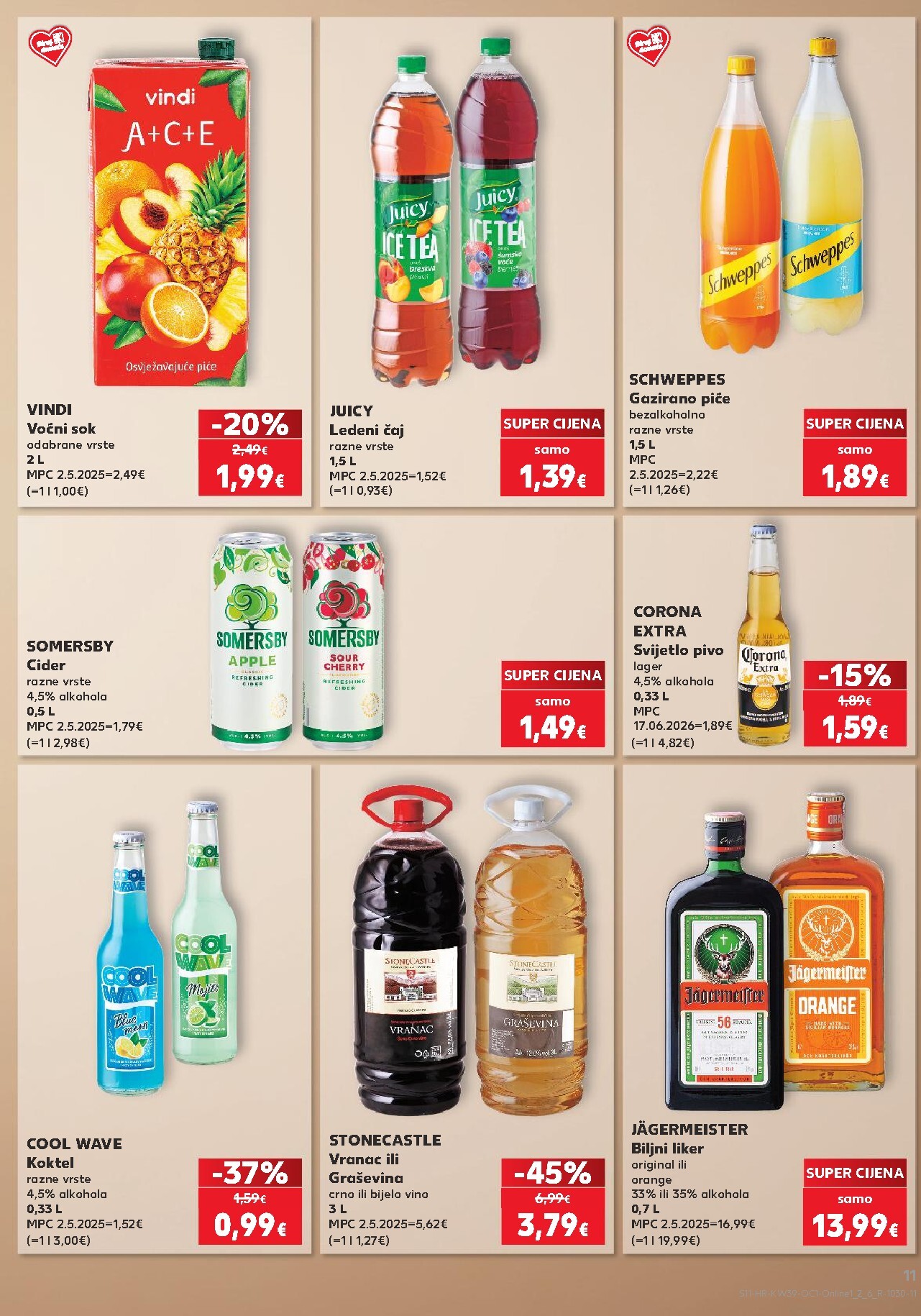 kaufland - Novi Kaufland - Ti si naš broj 1 katalog od srijede, 23.09.2026 do utorka, 29.09.2026 - page: 11
