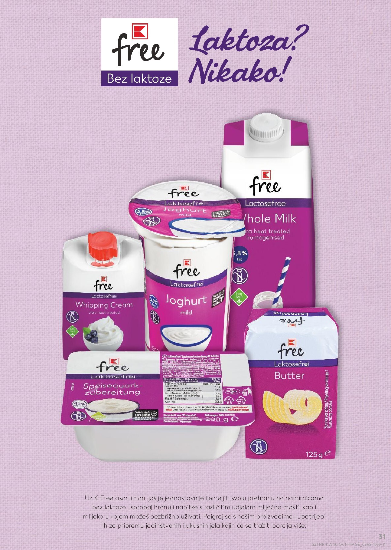 kaufland - Novi Kaufland - Ti si naš broj 1 katalog od srijede, 30.09.2026 do utorka, 06.10.2026 - page: 31
