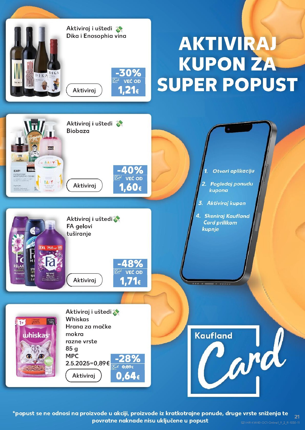 kaufland - Novi Kaufland - Ti si naš broj 1 katalog od srijede, 30.09.2026 do utorka, 06.10.2026 - page: 21