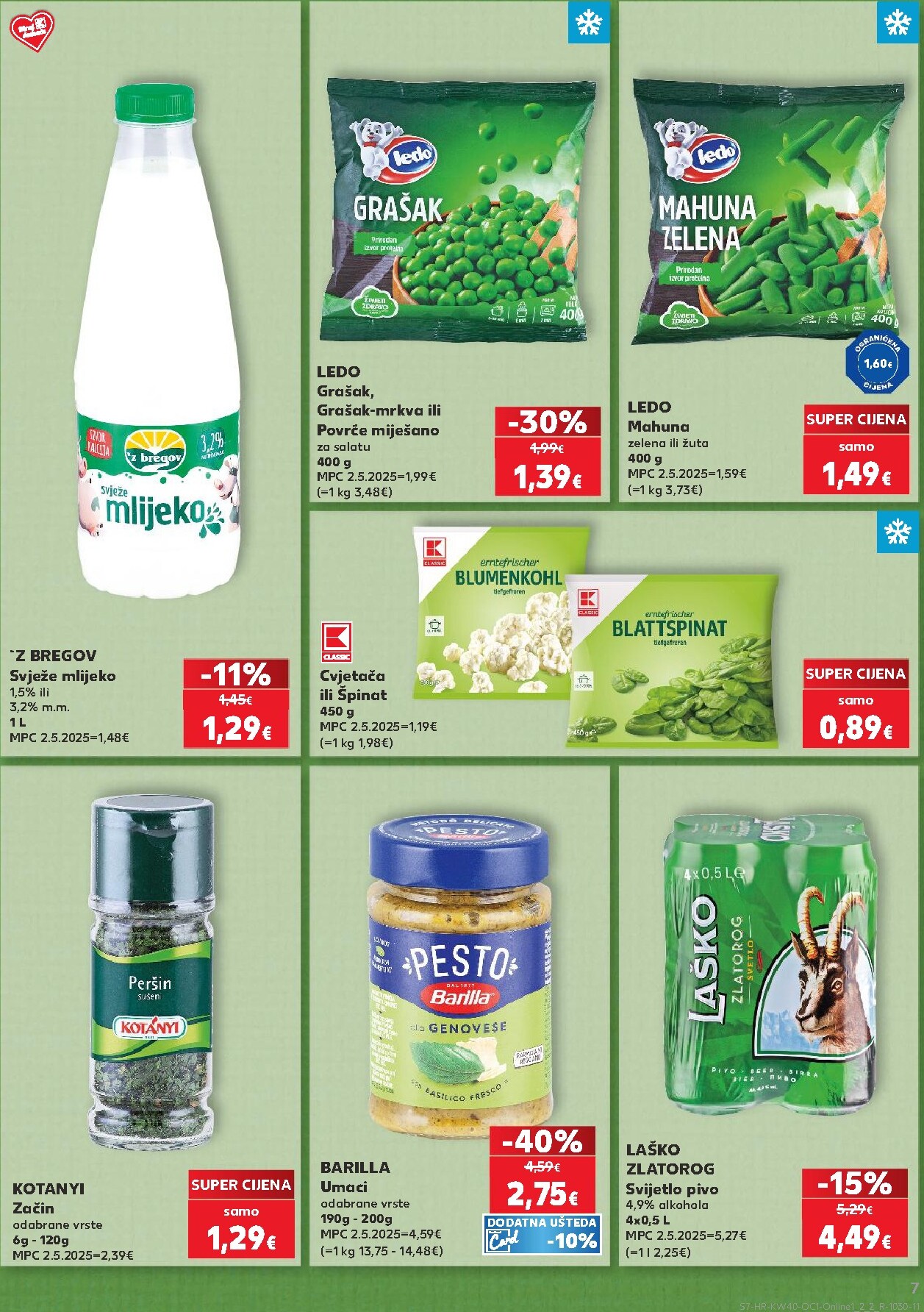 kaufland - Novi Kaufland - Ti si naš broj 1 katalog od srijede, 30.09.2026 do utorka, 06.10.2026 - page: 7