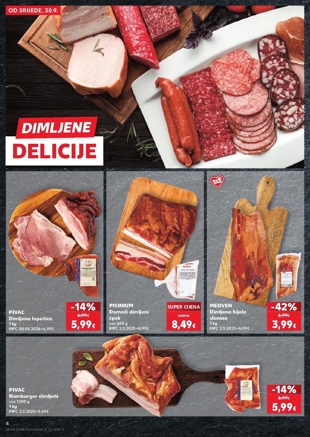 kaufland - Novi Kaufland - Ti si naš broj 1 katalog od srijede, 30.09.2026 do utorka, 06.10.2026 - page: 4
