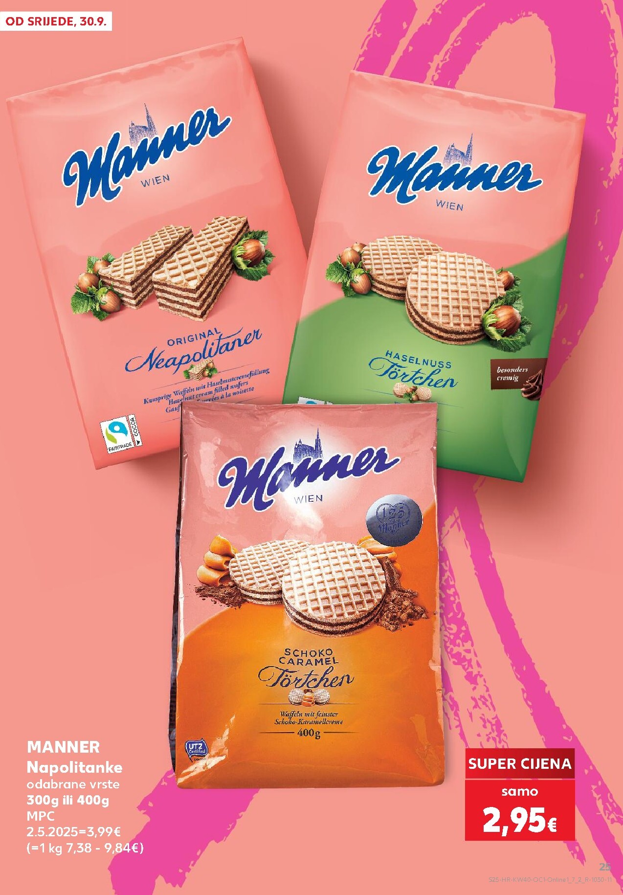 kaufland - Novi Kaufland - Ti si naš broj 1 katalog od srijede, 30.09.2026 do utorka, 06.10.2026 - page: 25