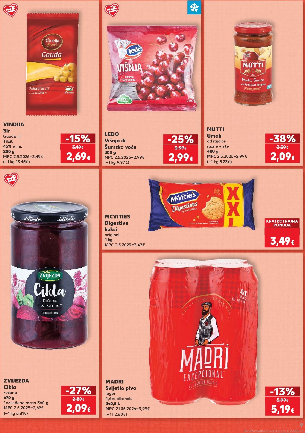 kaufland - Novi Kaufland - Ti si naš broj 1 katalog od srijede, 30.09.2026 do utorka, 06.10.2026 - page: 9
