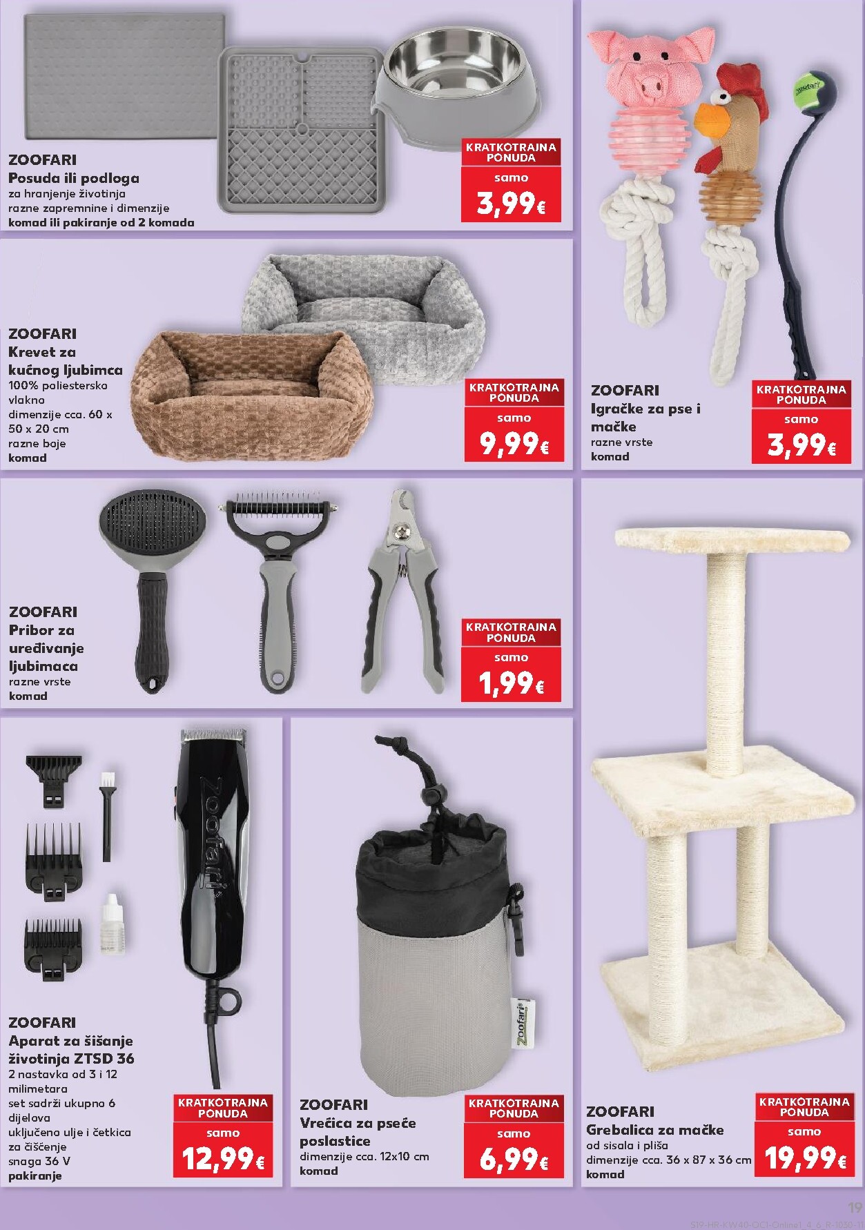 kaufland - Novi Kaufland - Ti si naš broj 1 katalog od srijede, 30.09.2026 do utorka, 06.10.2026 - page: 19