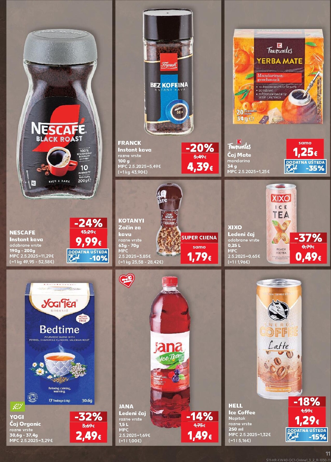 kaufland - Novi Kaufland - Ti si naš broj 1 katalog od srijede, 30.09.2026 do utorka, 06.10.2026 - page: 11